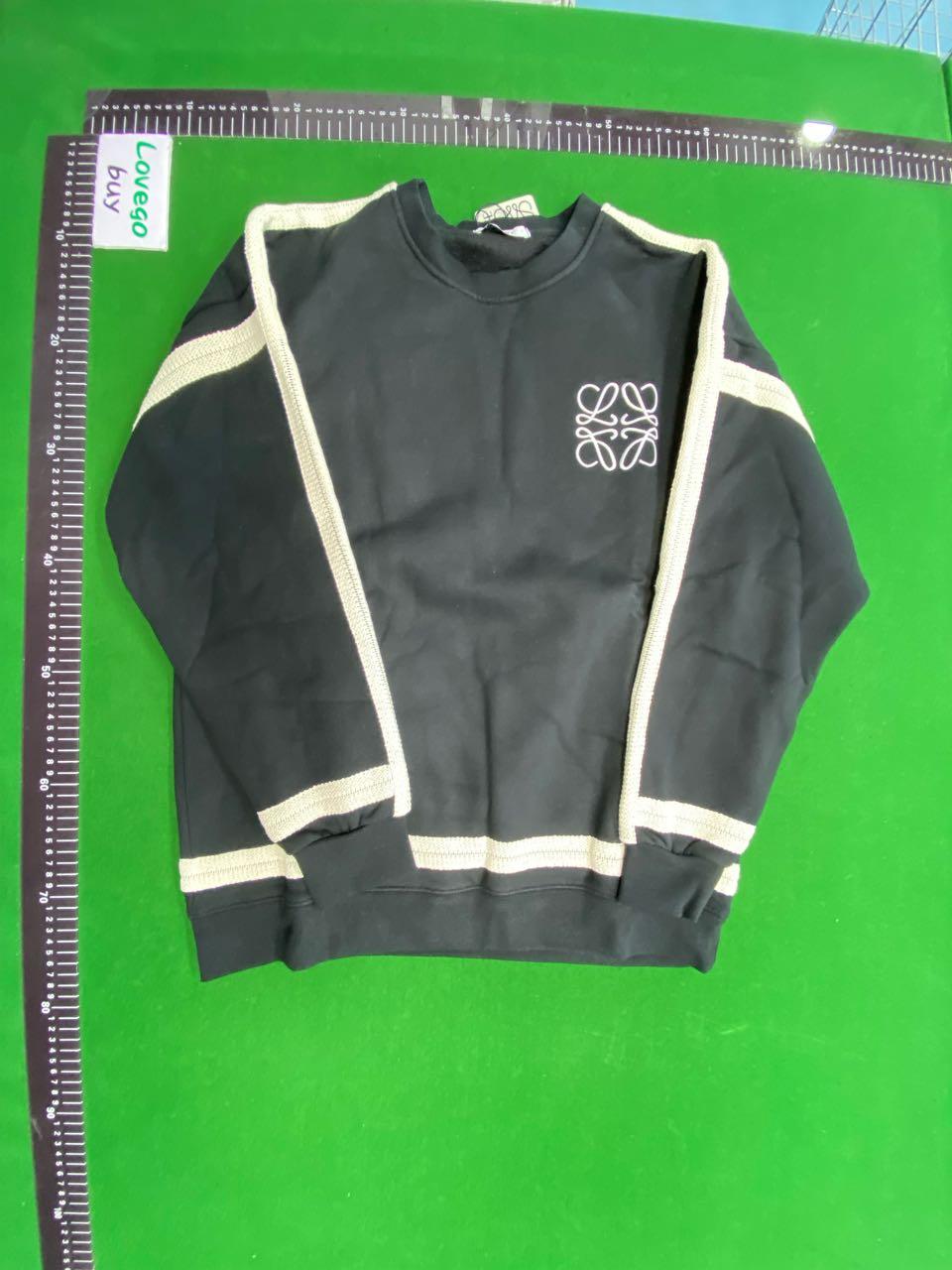 Foto QC 2 de Loewe Crewneck Sweater Embroidered Logo Black
