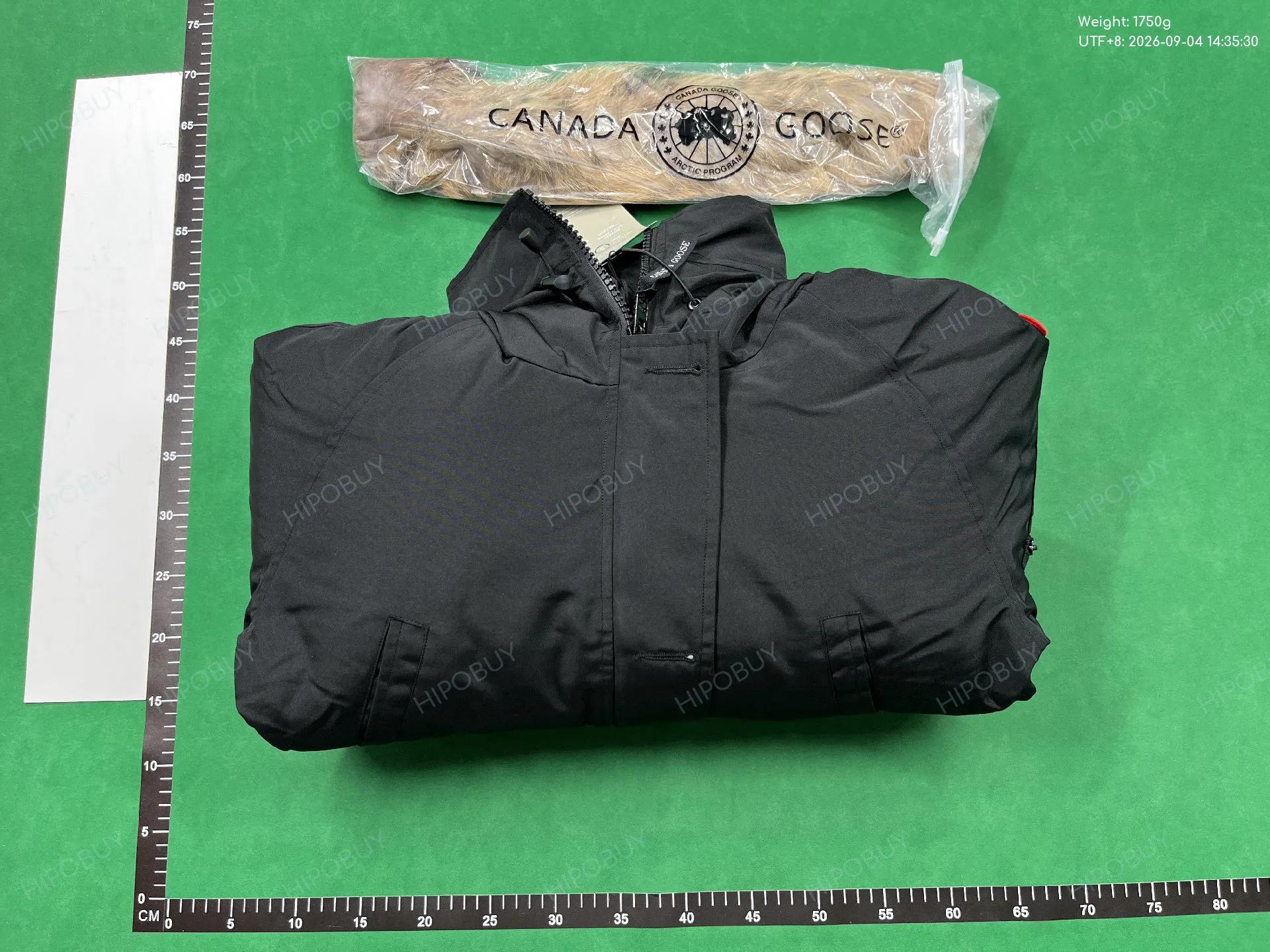 Foto QC 8 de Canada Goose Black Label Crofton Hoody Puffer Jacket Down Black