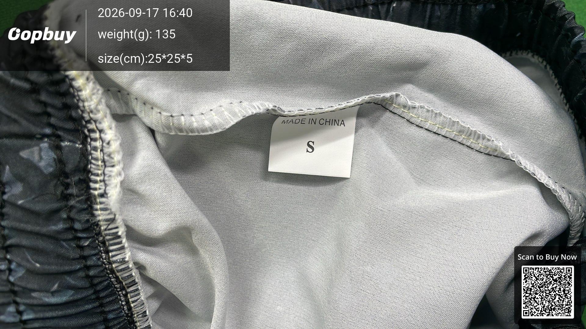 Foto QC 1 de Chrome Hearts Board Shorts Cross Print Yellow