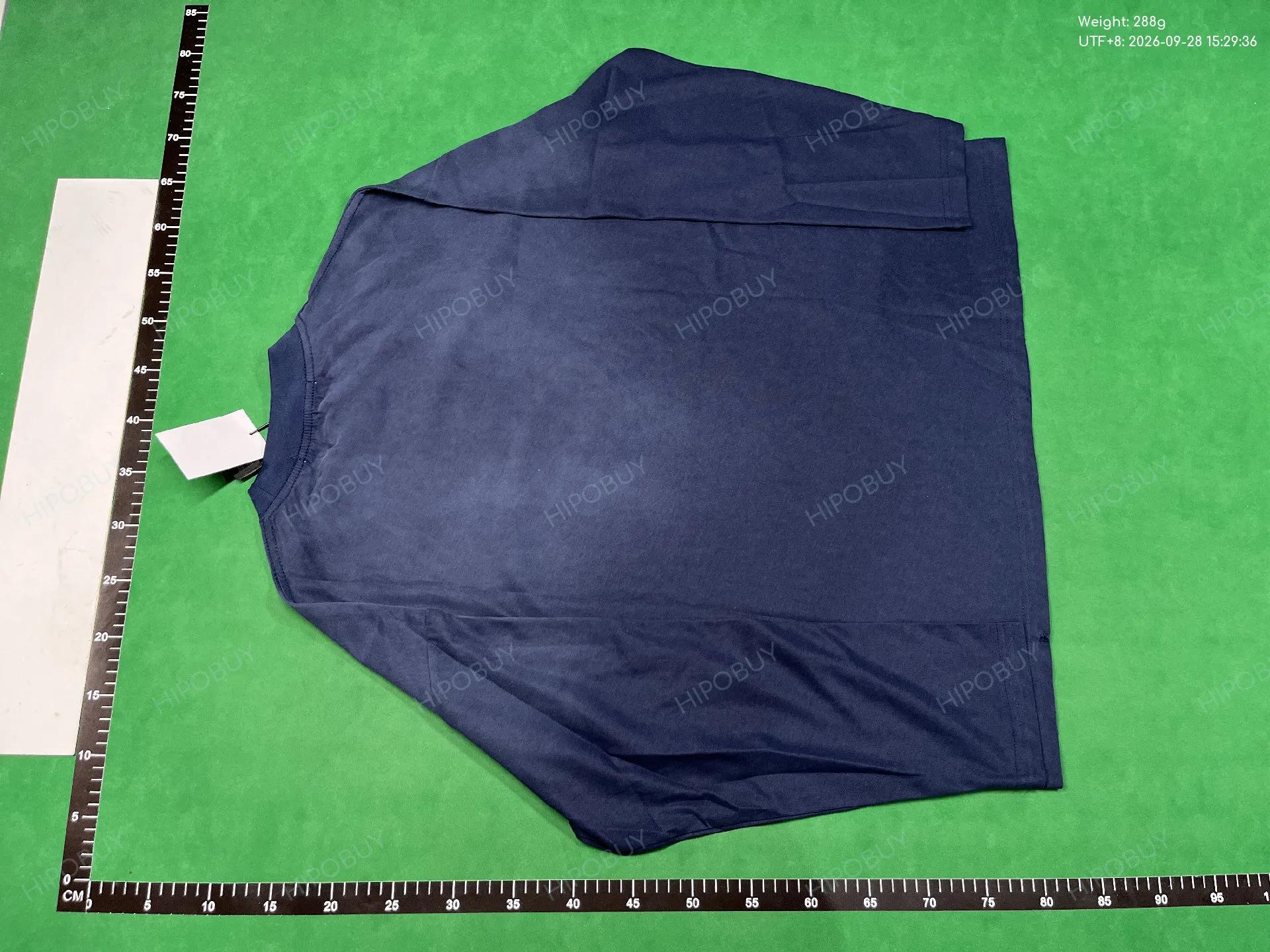 Foto QC 3 de Acne Studios T-shirt Stockholm 1996 Distressed Long-Sleeve White