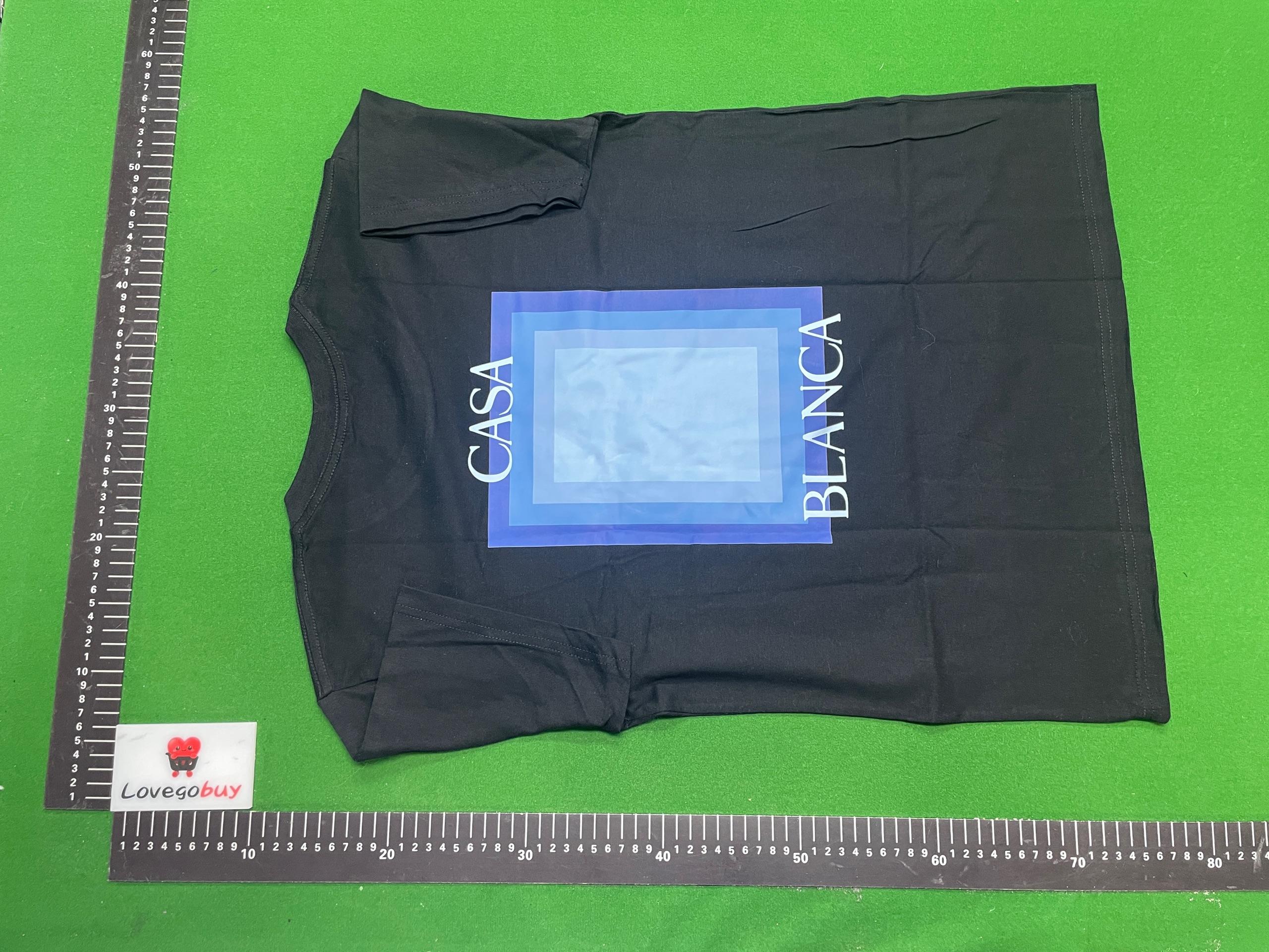 Foto QC 5 de Casablanca T-shirt Mirage Door Graphic Print White