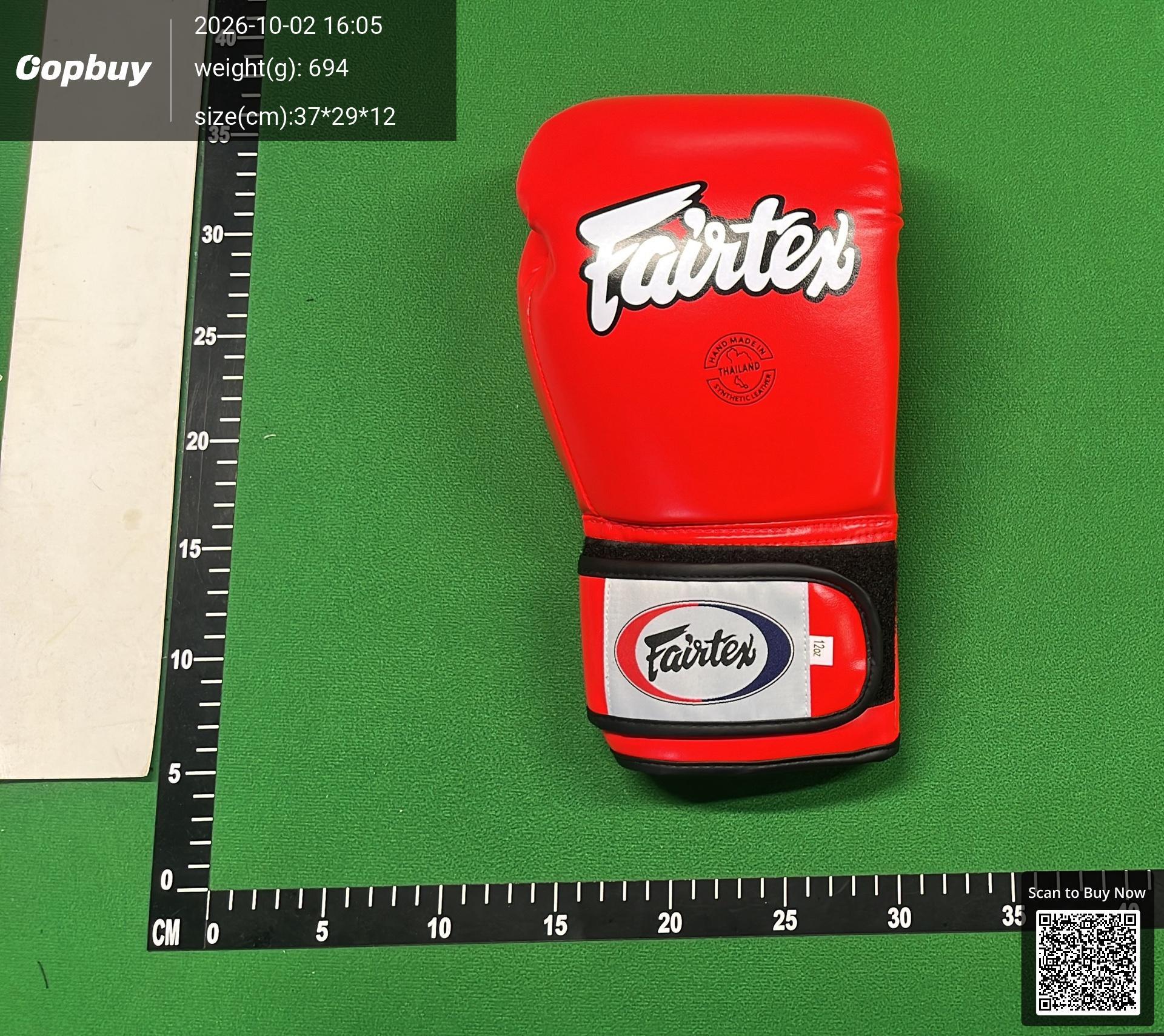 Foto QC 8 de Fairtex Boxing Gloves Red