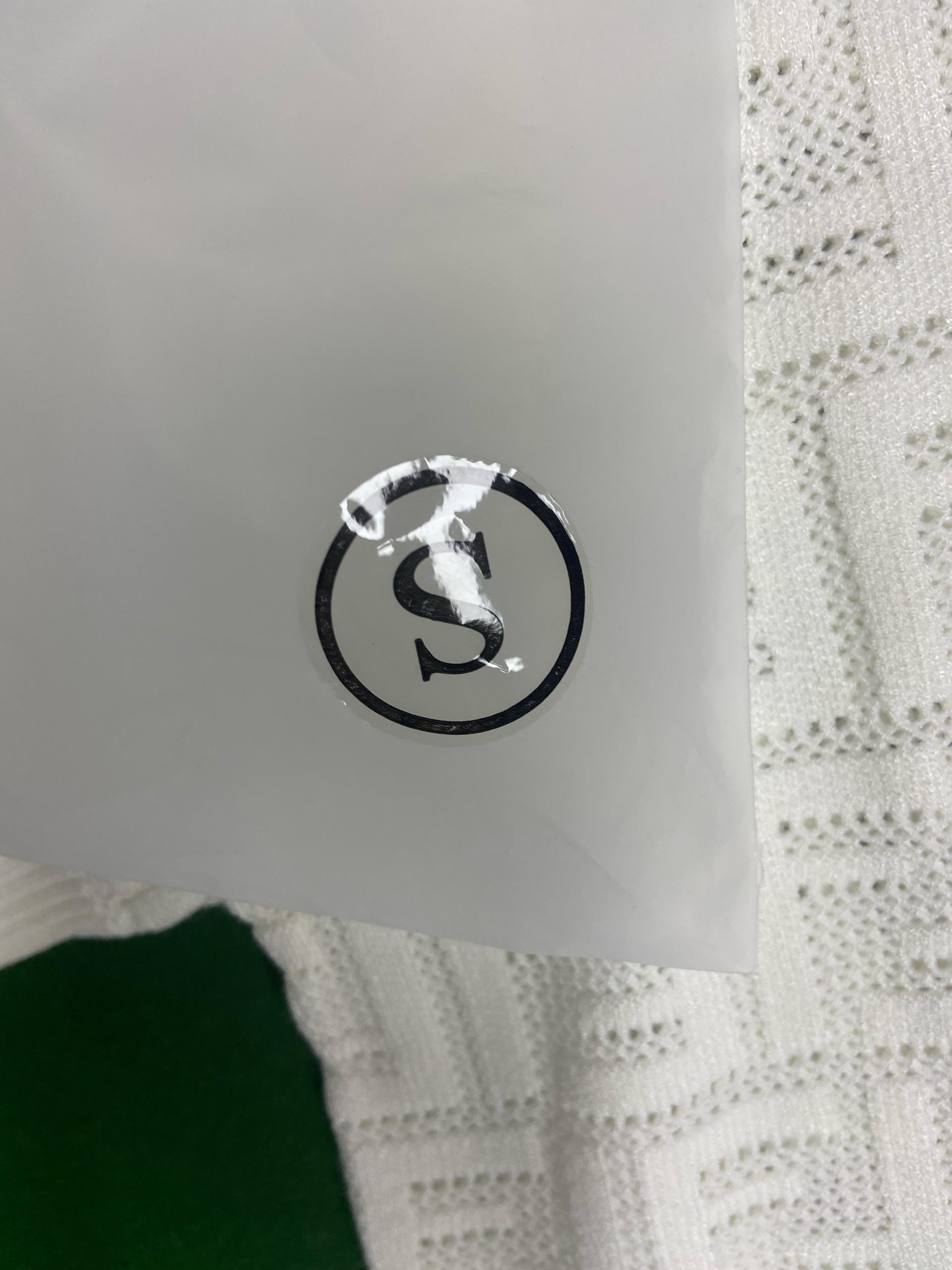 Foto QC 1 de Fendi FF Monogram Short Sleeve Sweater Pink White