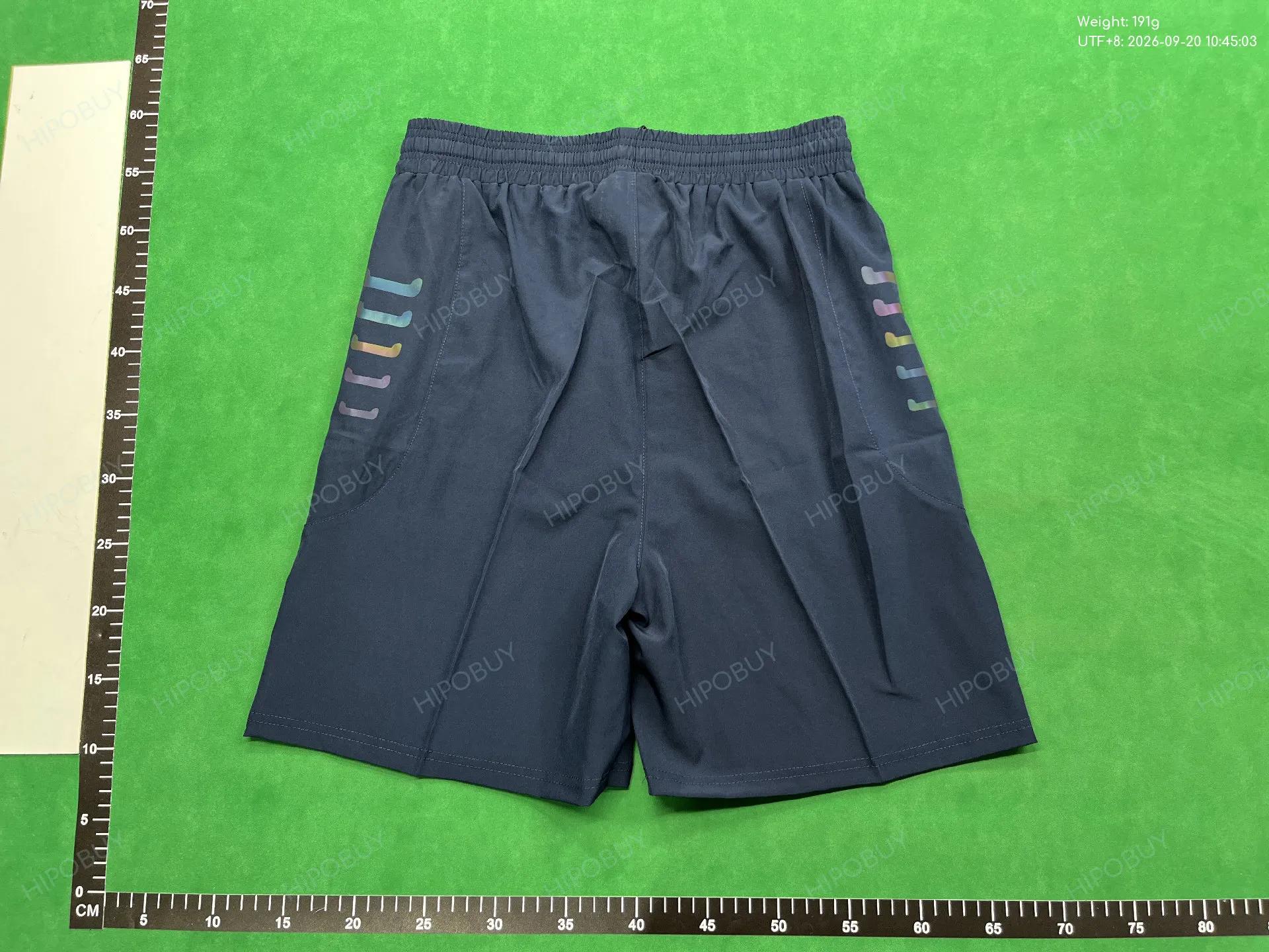 Foto QC 7 de Other Running Shorts Quick-drying Stretch Loose Navy