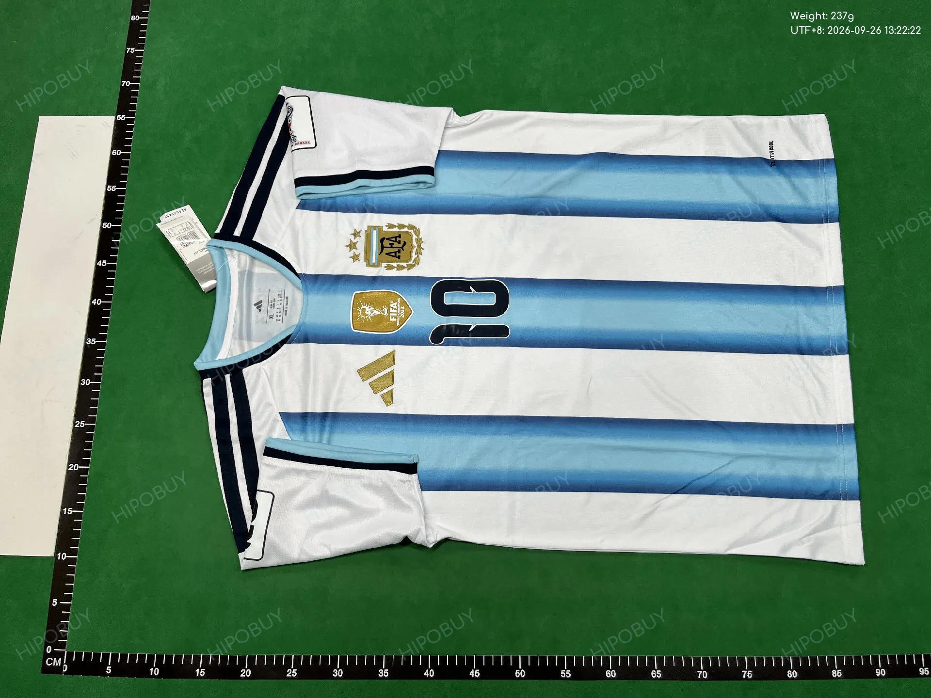 Foto QC 2 de adidas x Argentina 2024 Home Jersey White/Light Blue