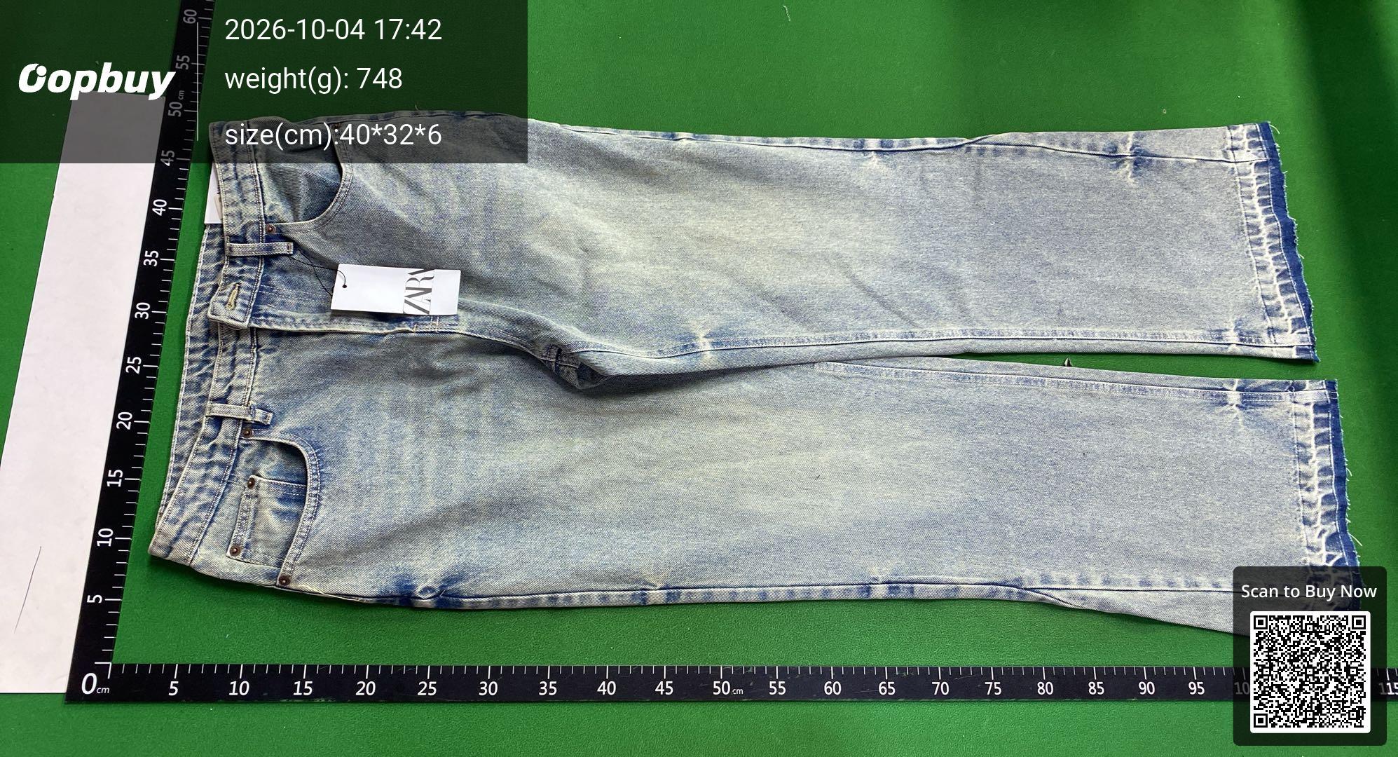 Foto QC 6 de Zara Jeans Flare Fit Grey