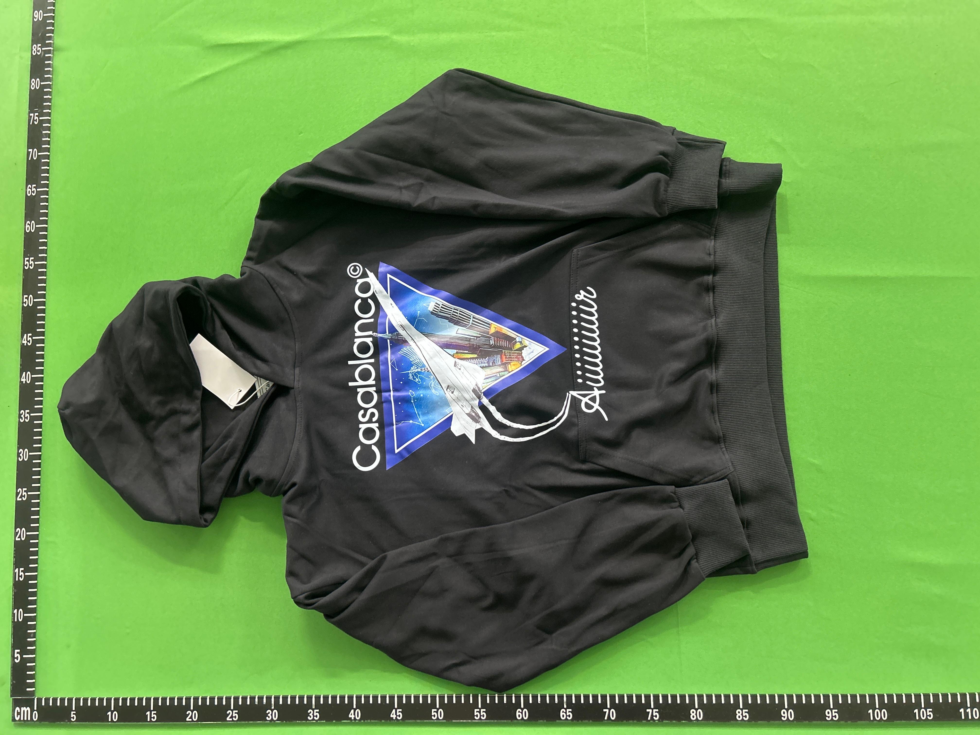 Foto QC 2 de Casablanca Arch Logo Hoodie White