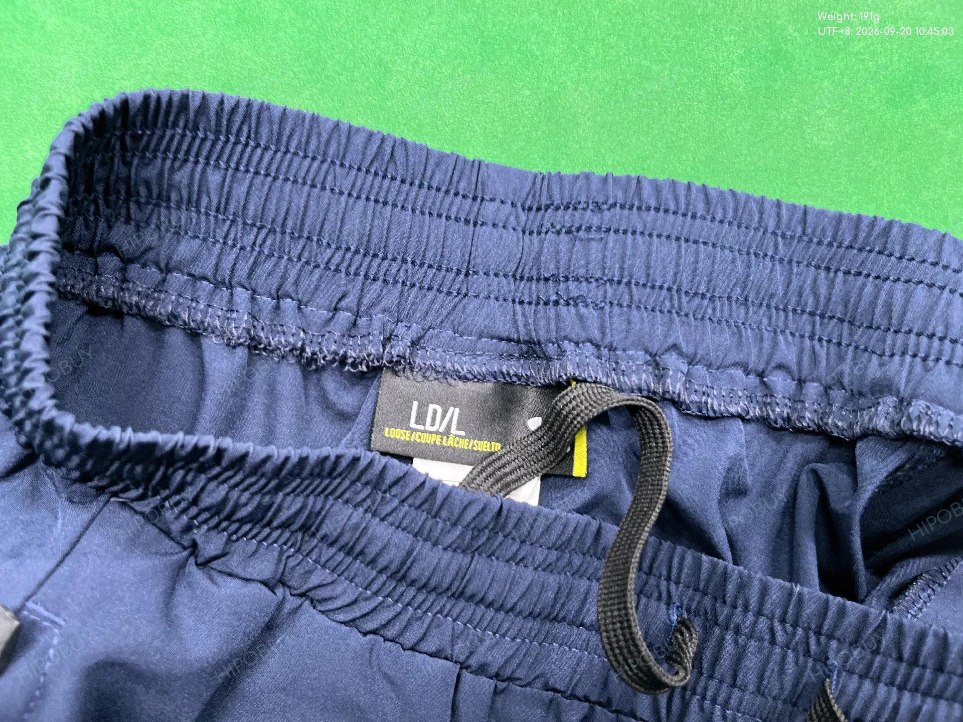 Foto QC 5 de Other Running Shorts Quick-drying Stretch Loose Navy