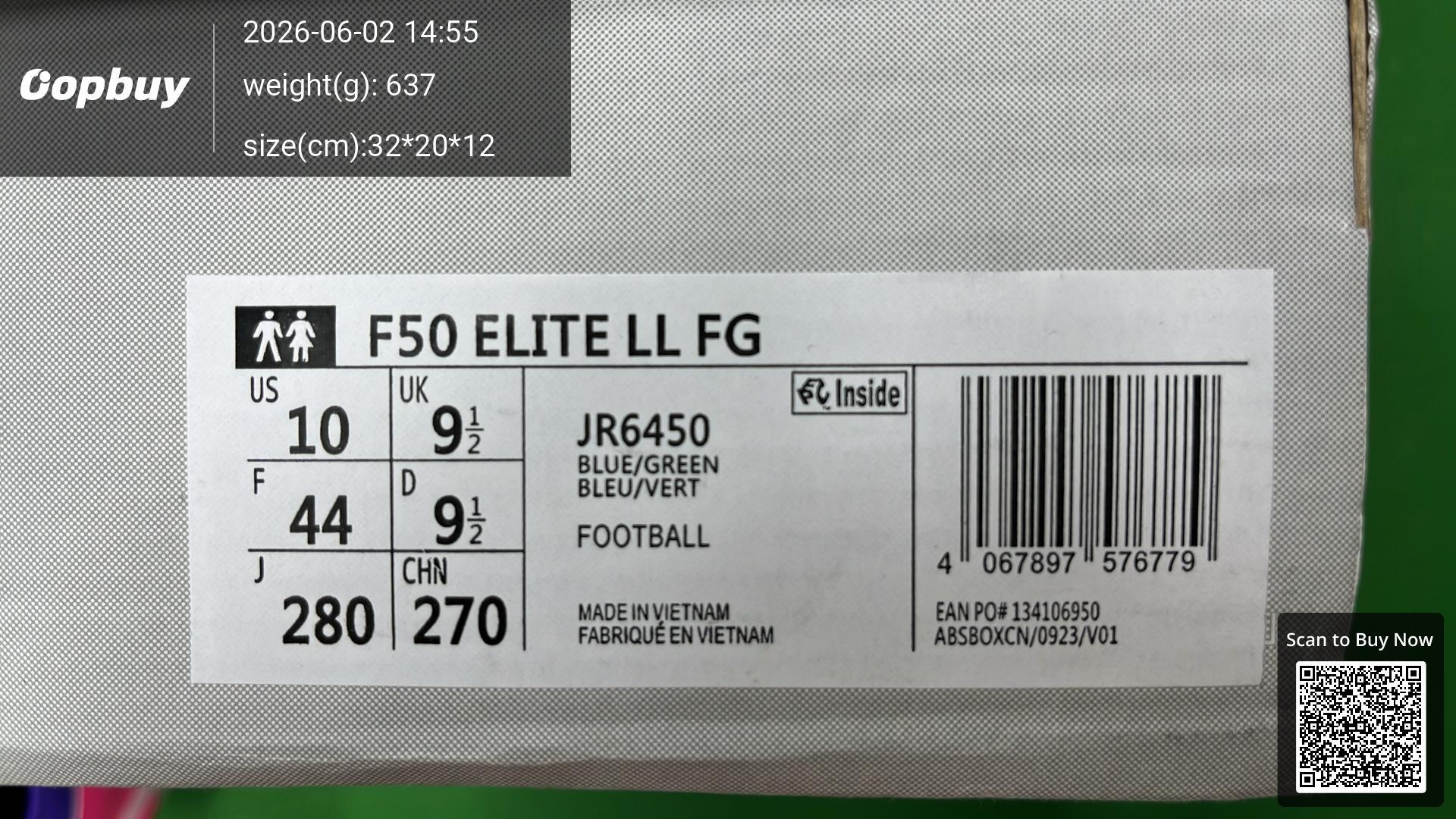 Foto QC 8 de Unbranded Soccer Cleats Knit Low-Top FG Black