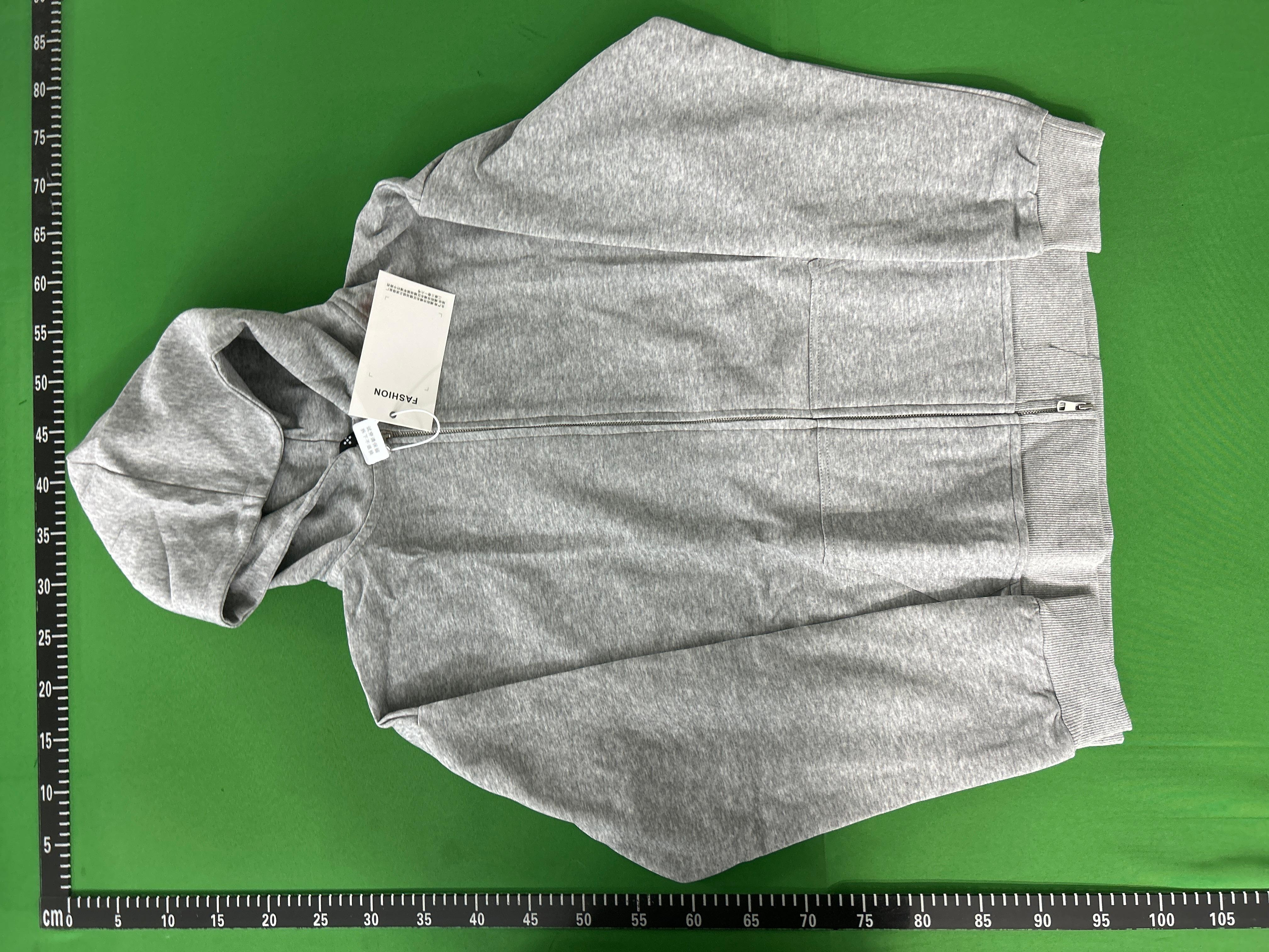 Foto QC 8 de Other Hoodie Jacket Double Zipper Black