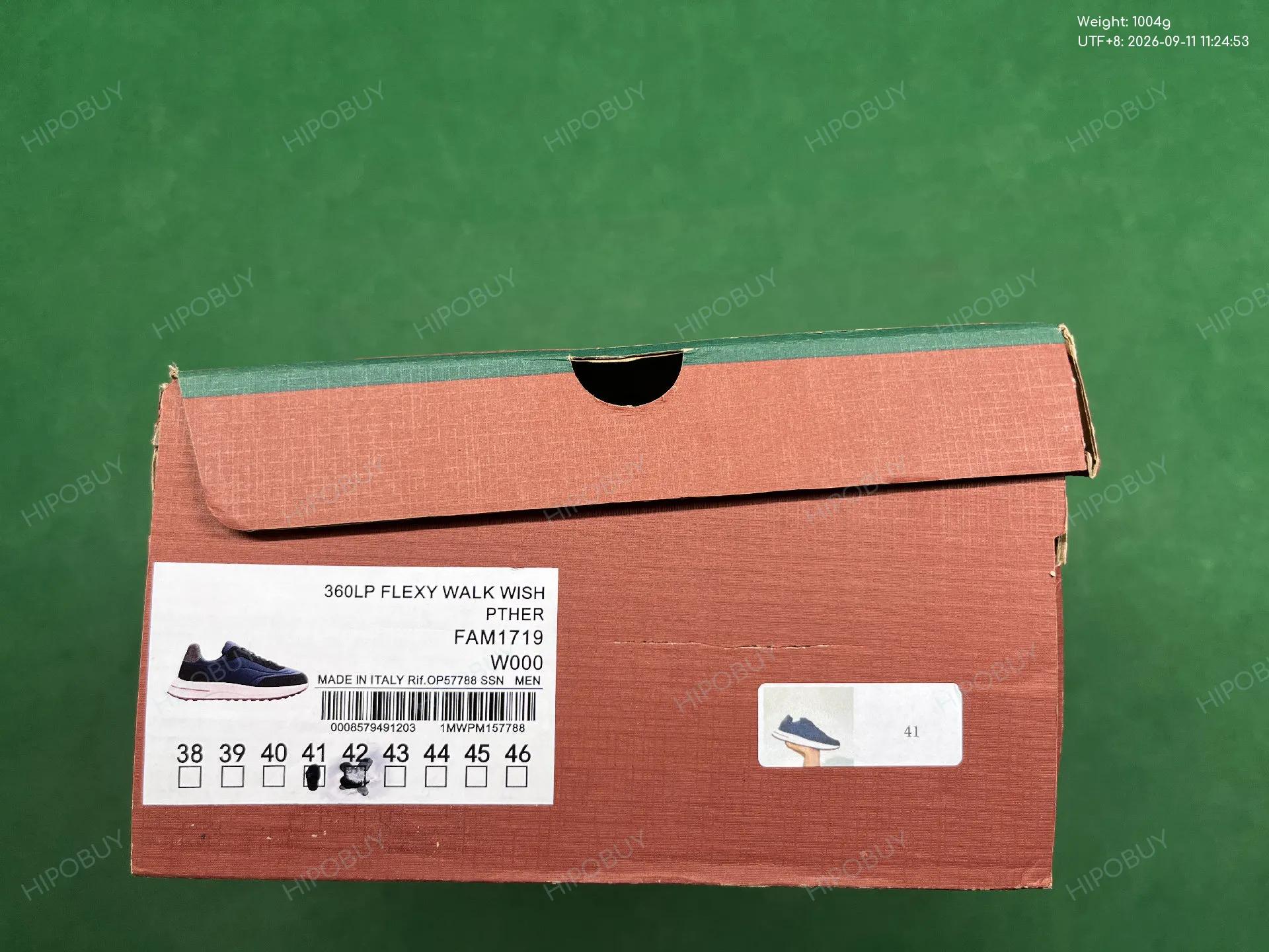 Foto QC 2 de Loro Piana Weekend Walk Shell Navy Blue