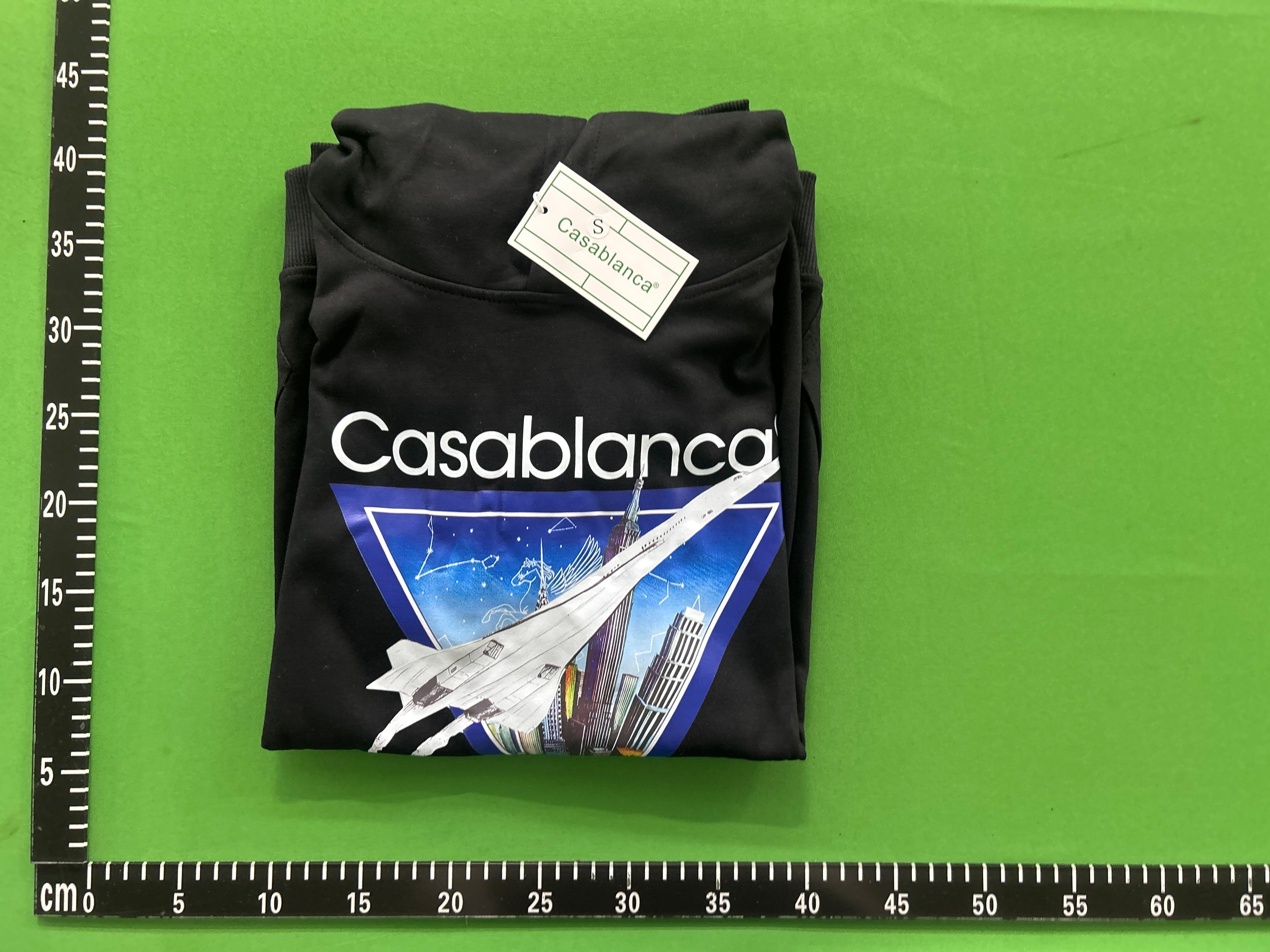 Foto QC 1 de Casablanca Arch Logo Hoodie White