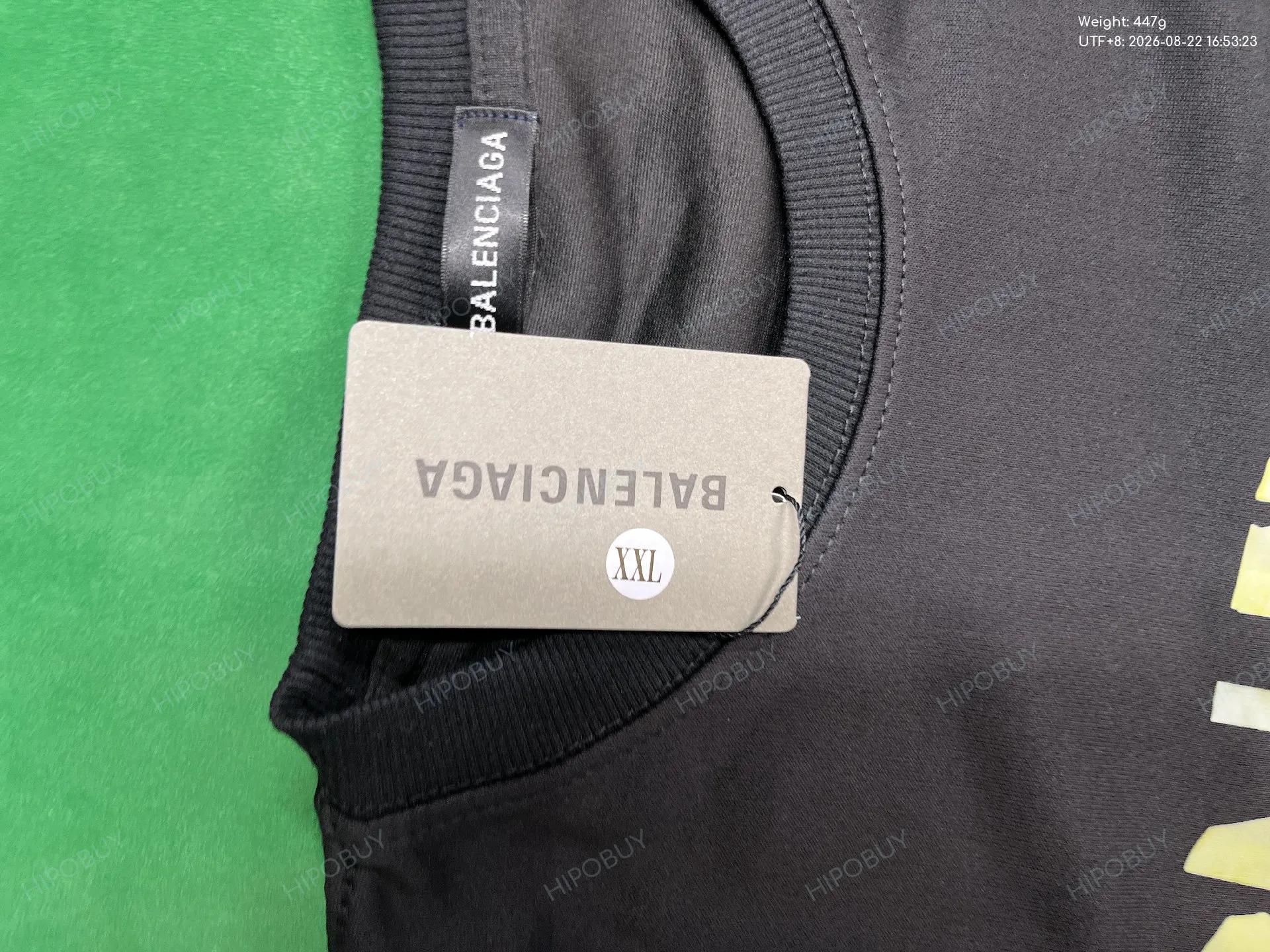 Foto QC 1 de Balenciaga 3B Sports Icon Crewneck Sweater Black