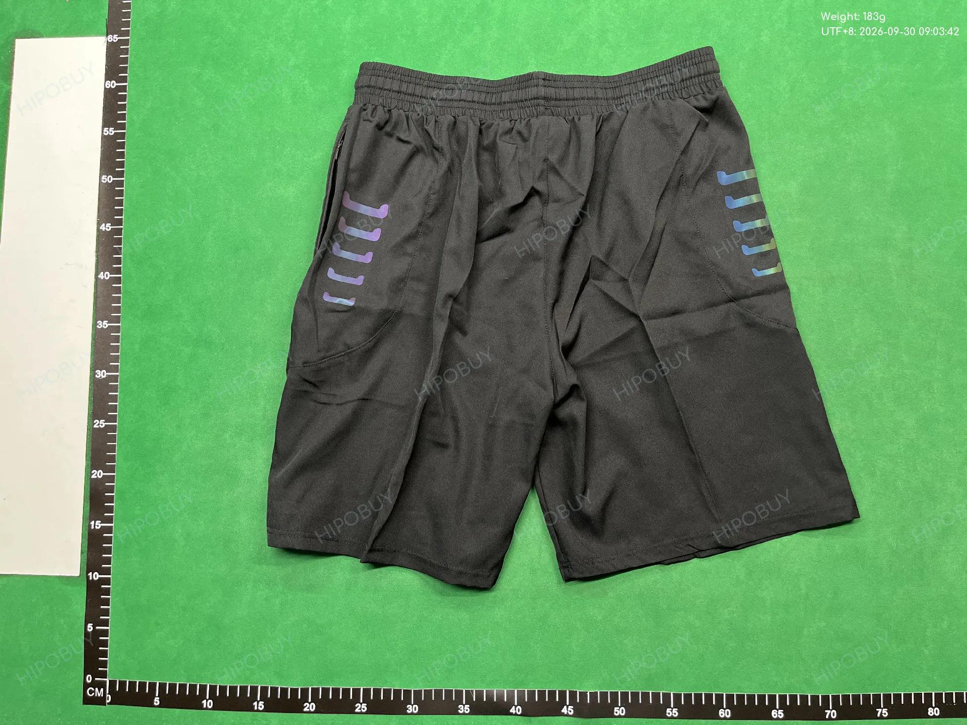 Foto QC 3 de Other Running Shorts Quick-drying Stretch Loose Navy