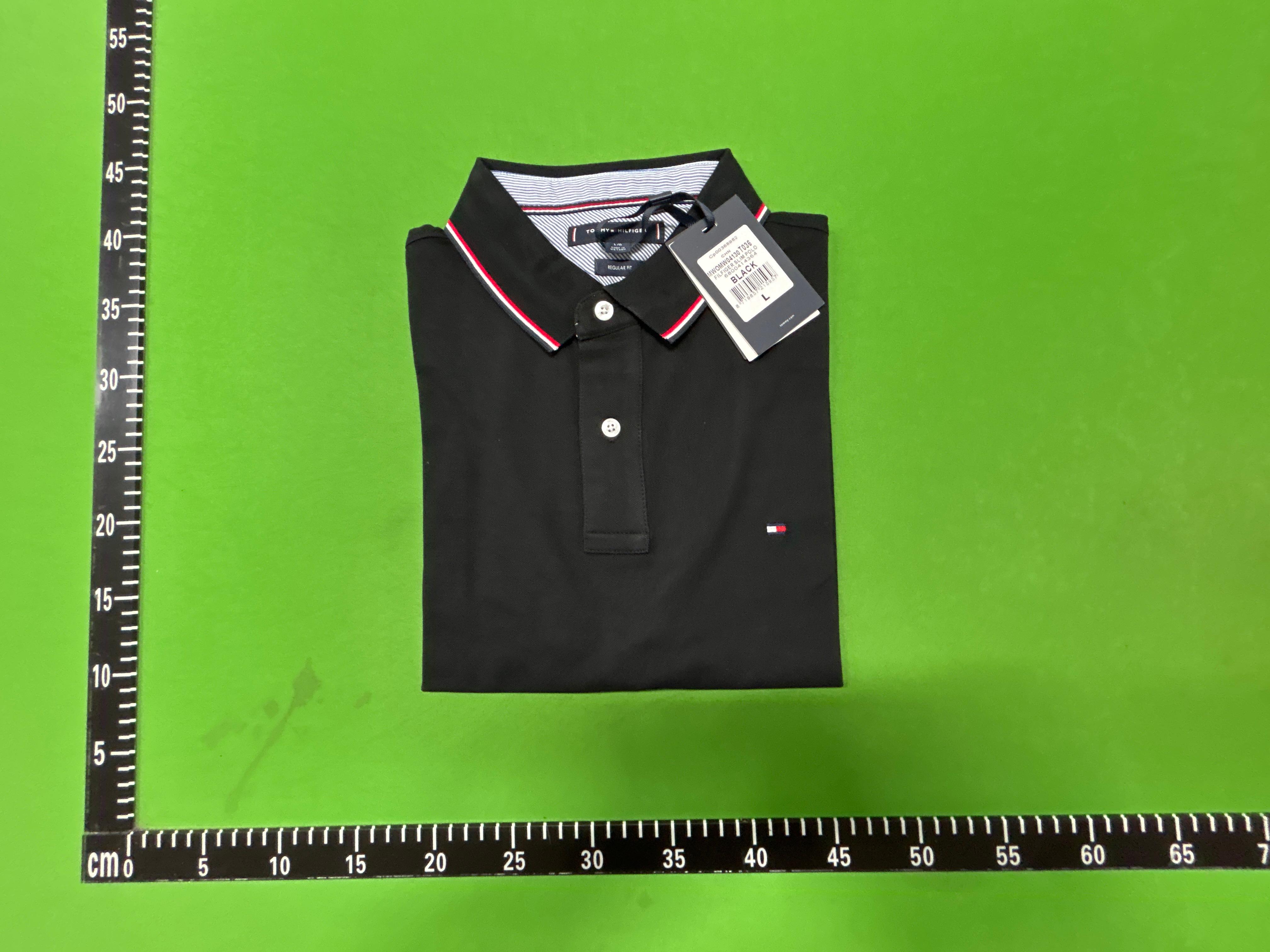 Foto QC 5 de Tommy Hilfiger Shirt Small Flag Logo Yellow