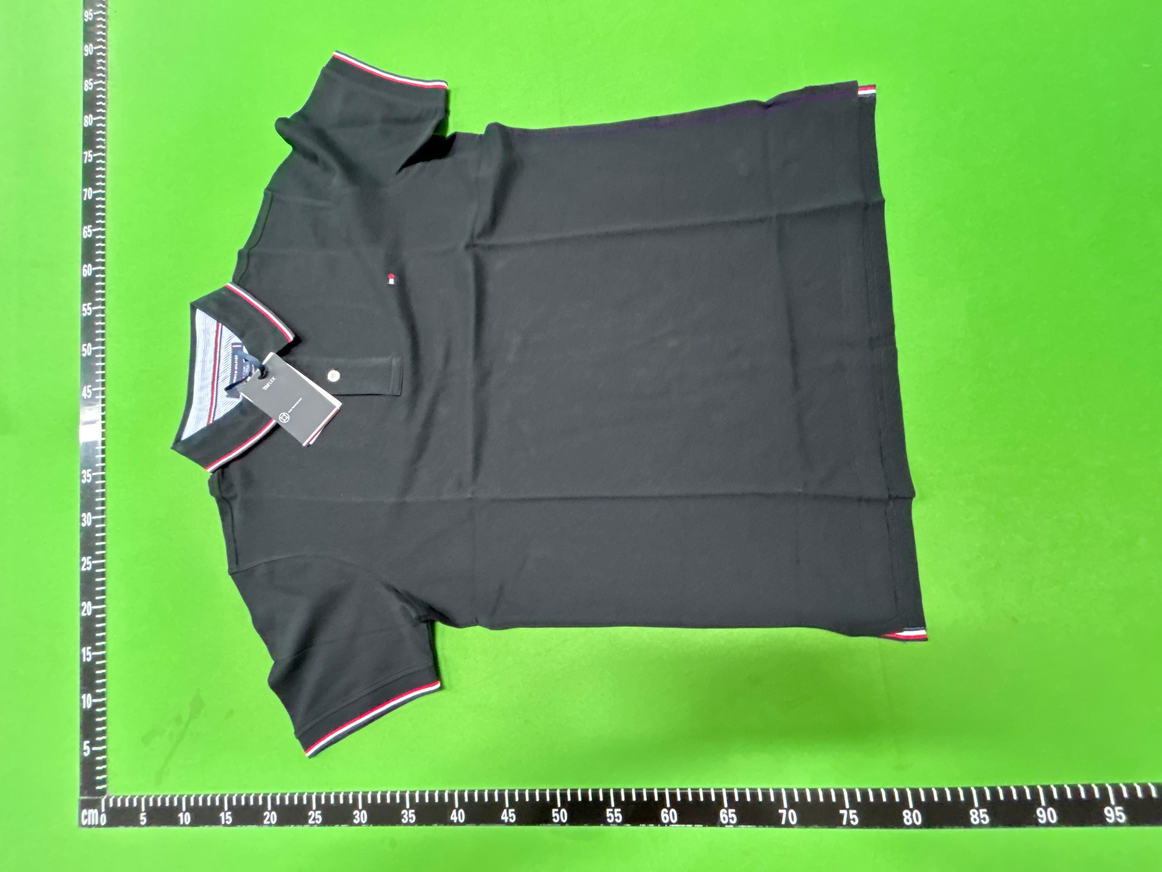 Foto QC 7 de Tommy Hilfiger Shirt Small Flag Logo Yellow
