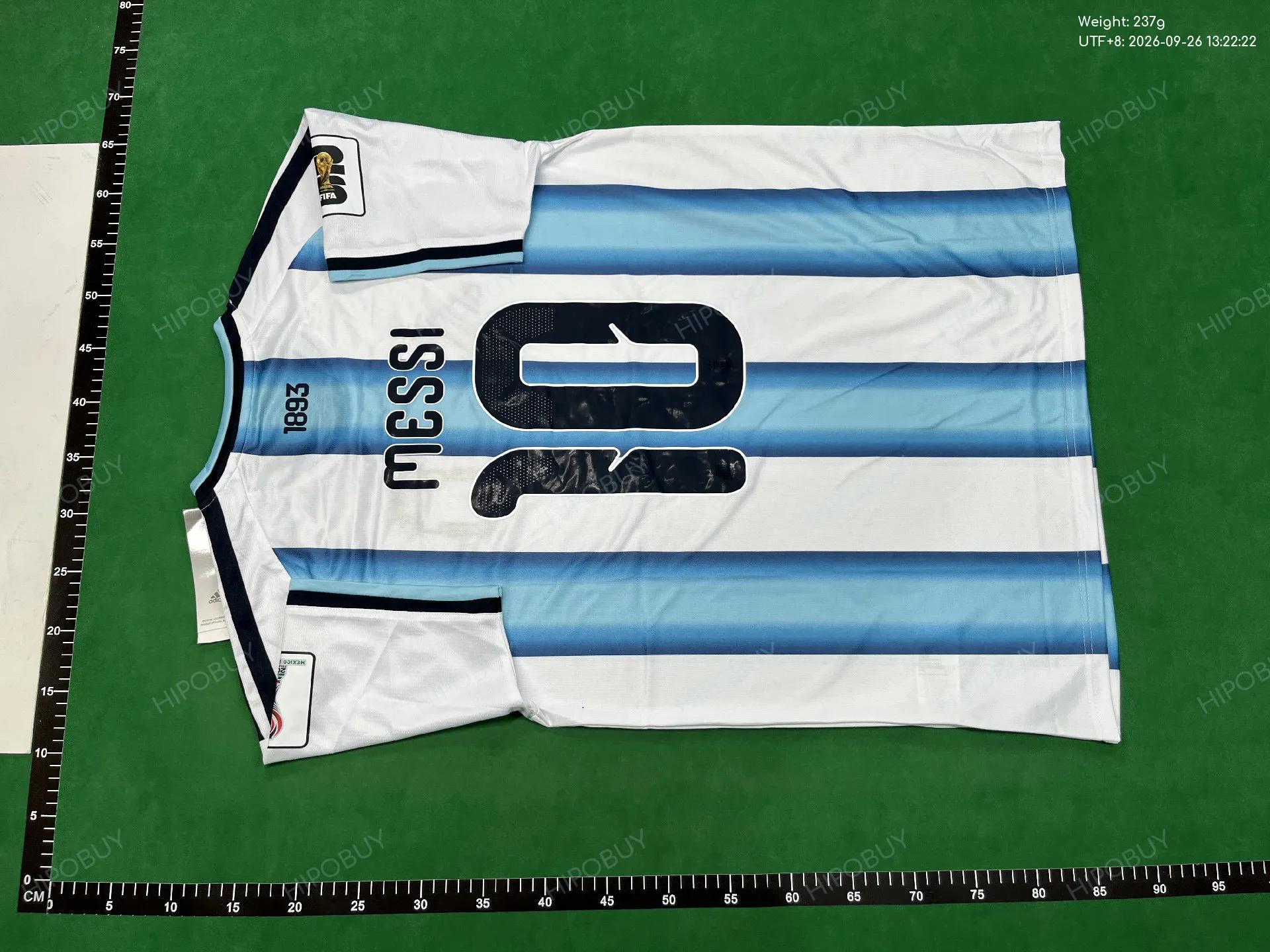 Foto QC 3 de adidas x Argentina 2024 Home Jersey White/Light Blue