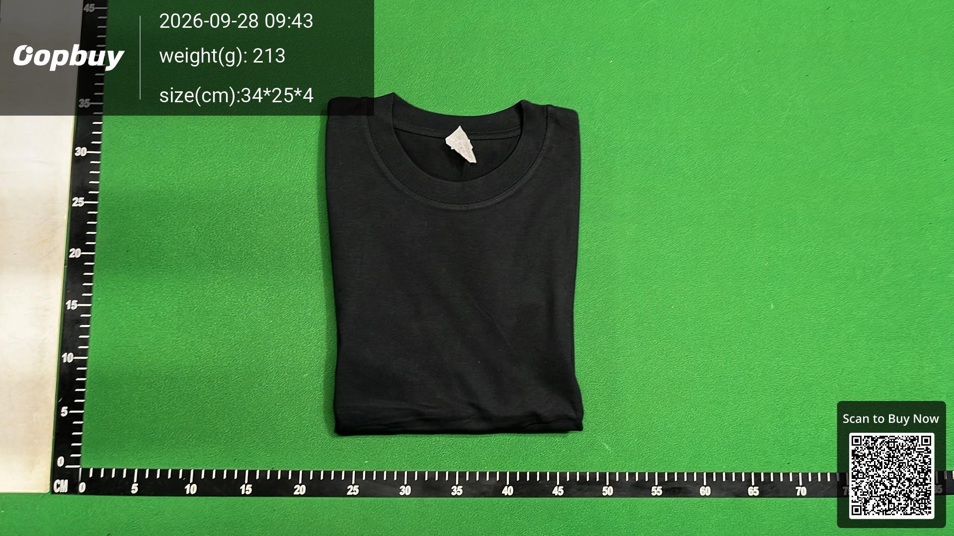 Foto QC 8 de Unbranded Heavyweight T-shirt Solid Brown