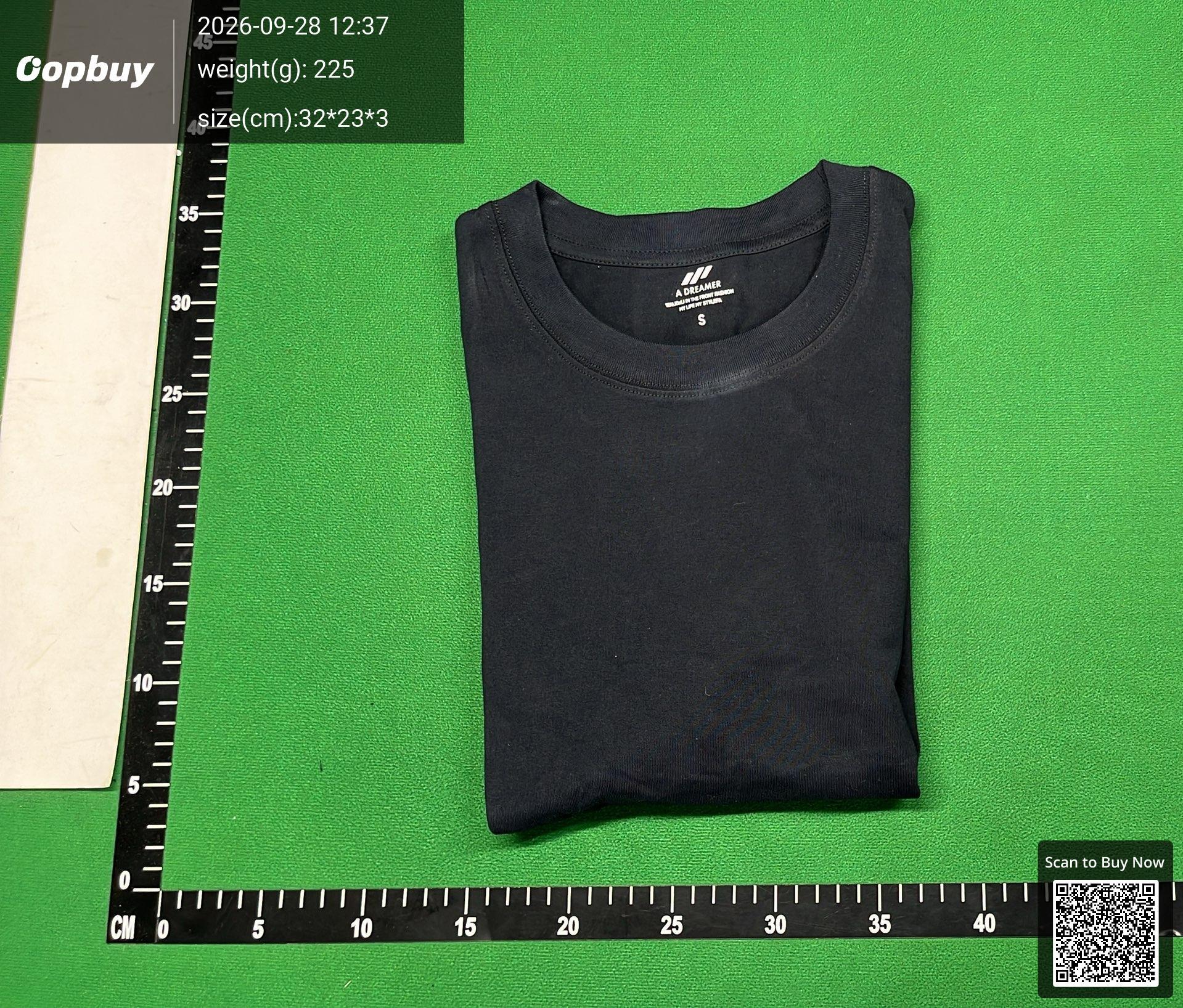 Foto QC 4 de Unbranded Heavyweight T-shirt Solid Brown