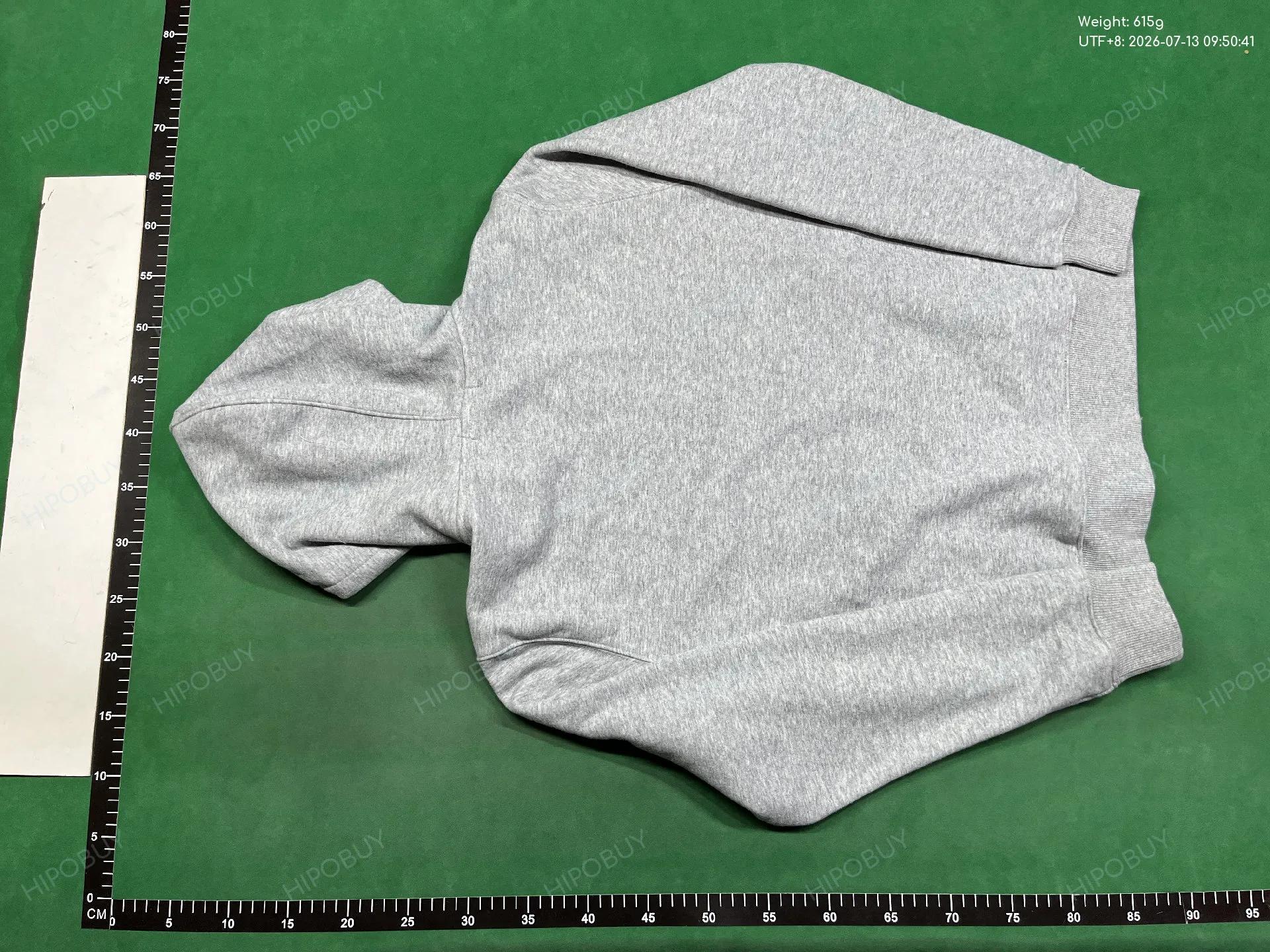 Foto QC 3 de Burberry Zip Sweater Check Lined Grey