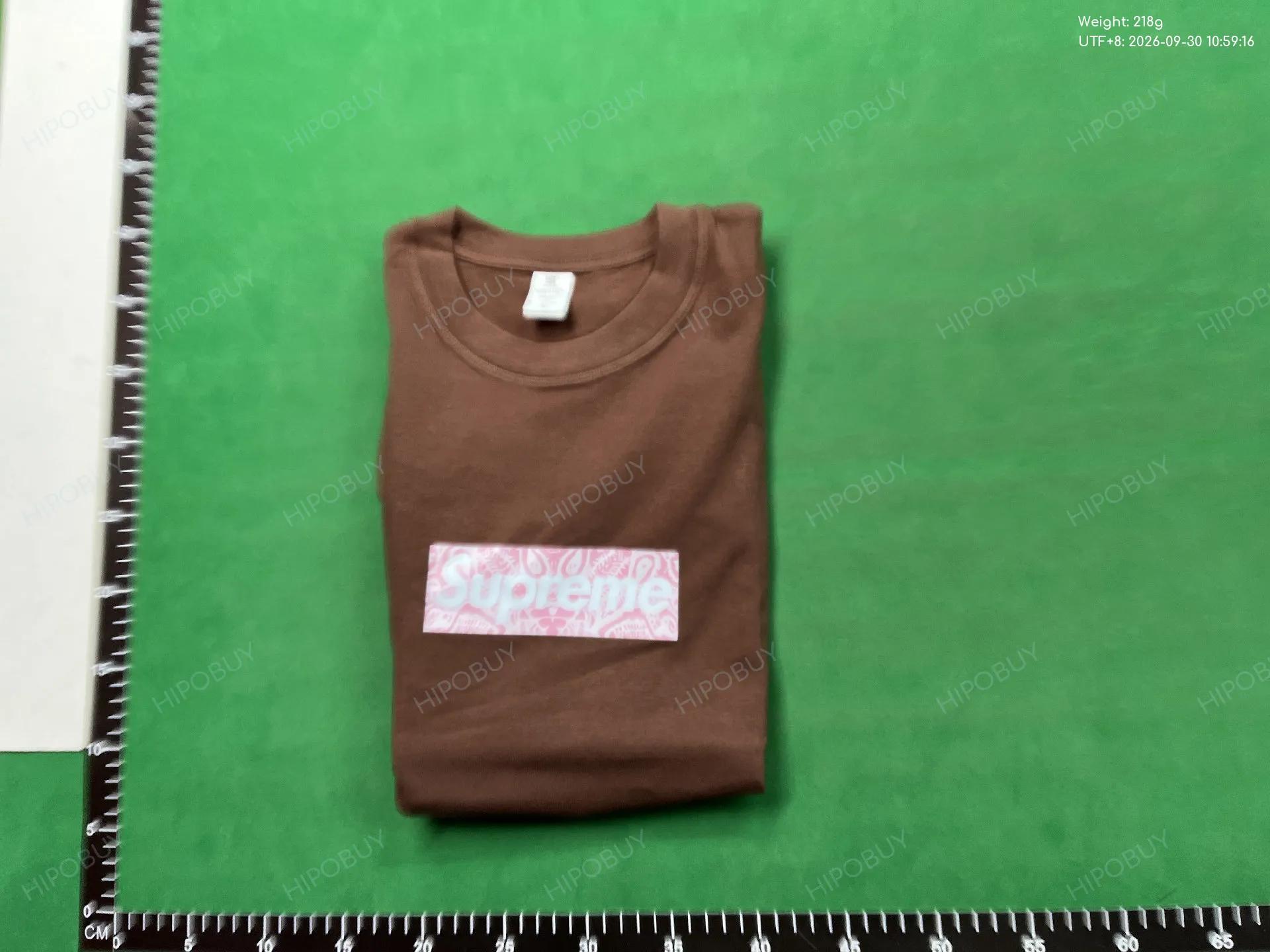 Foto QC 8 de Supreme Box Logo T-shirt Bandana Pink
