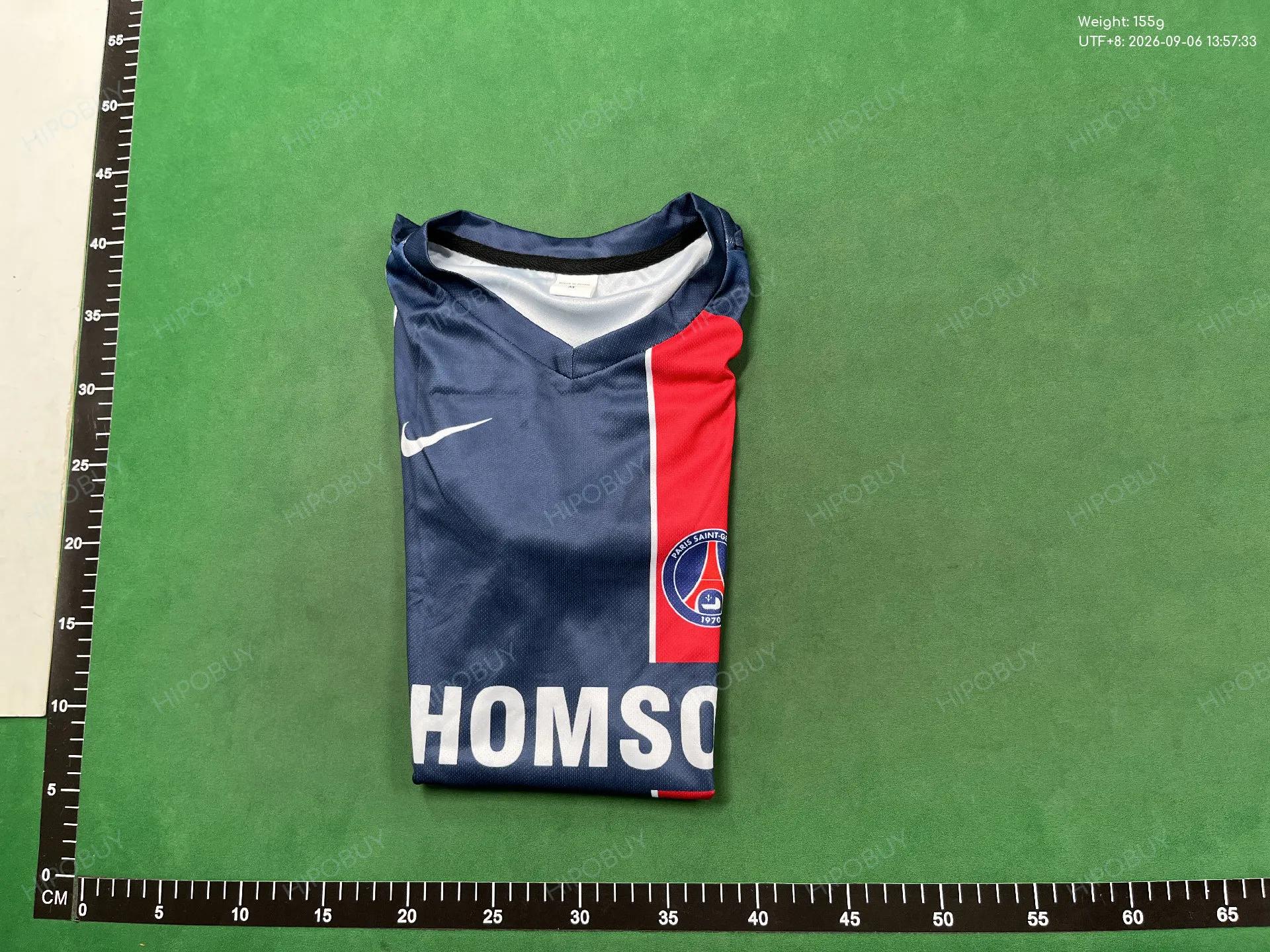 Foto QC 8 de Nike x Paris Saint-Germain 2025 Fleur-de-lis Print Jersey Navy/Red