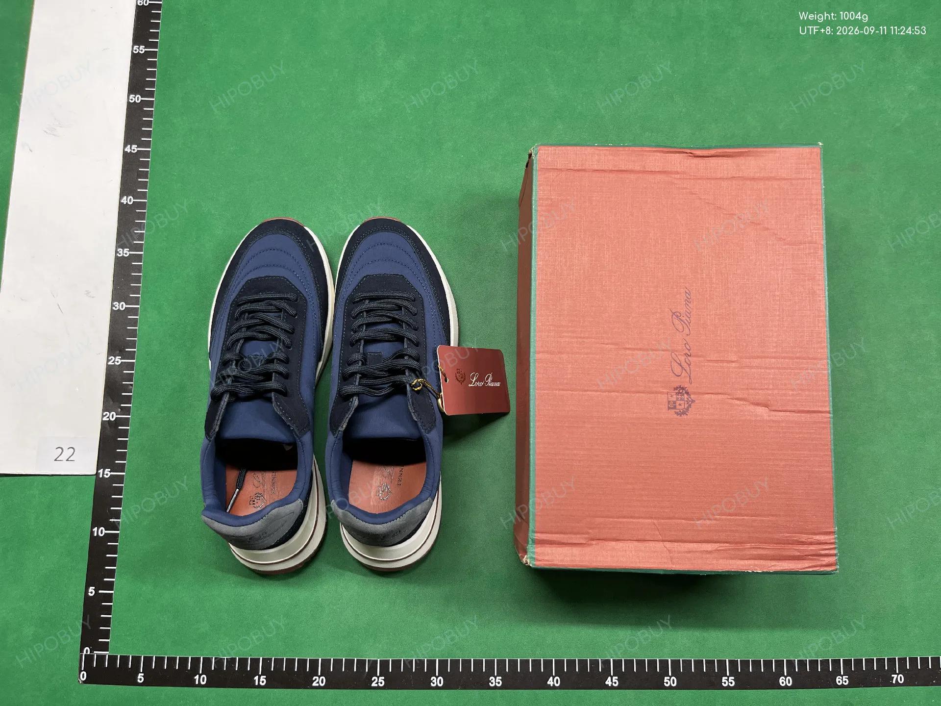 Foto QC 1 de Loro Piana Weekend Walk Shell Navy Blue