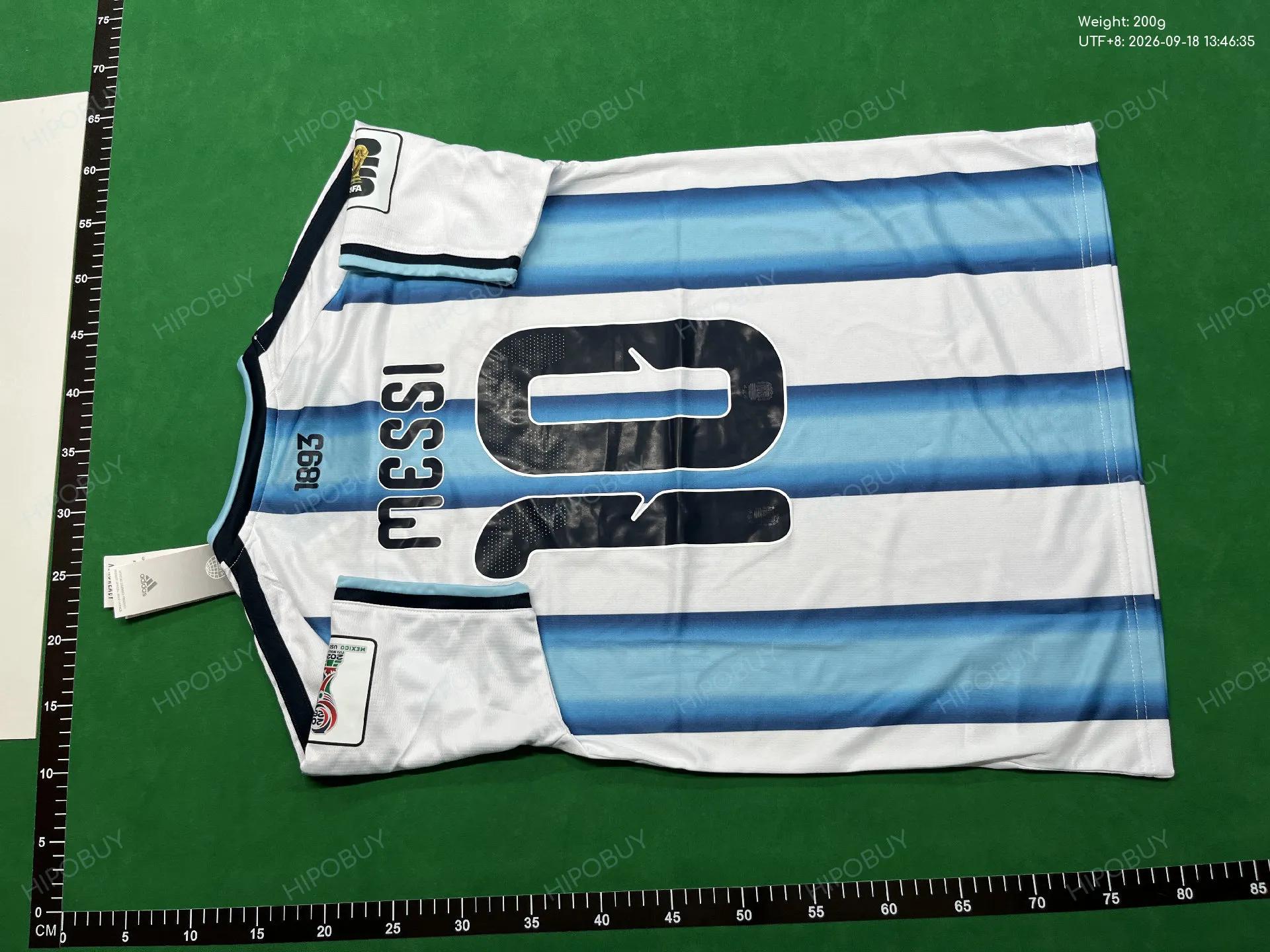 Foto QC 7 de adidas x Argentina 2024 Home Jersey White/Light Blue