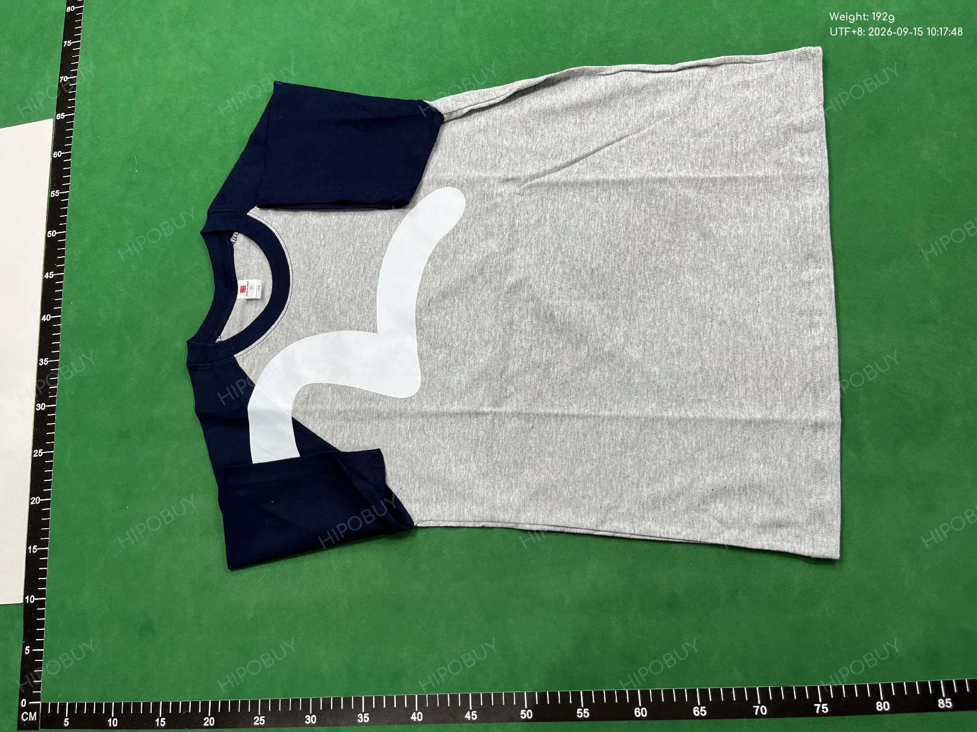 Foto QC 2 de Other T-shirt Big M Seagull Logo Spliced Grey Black