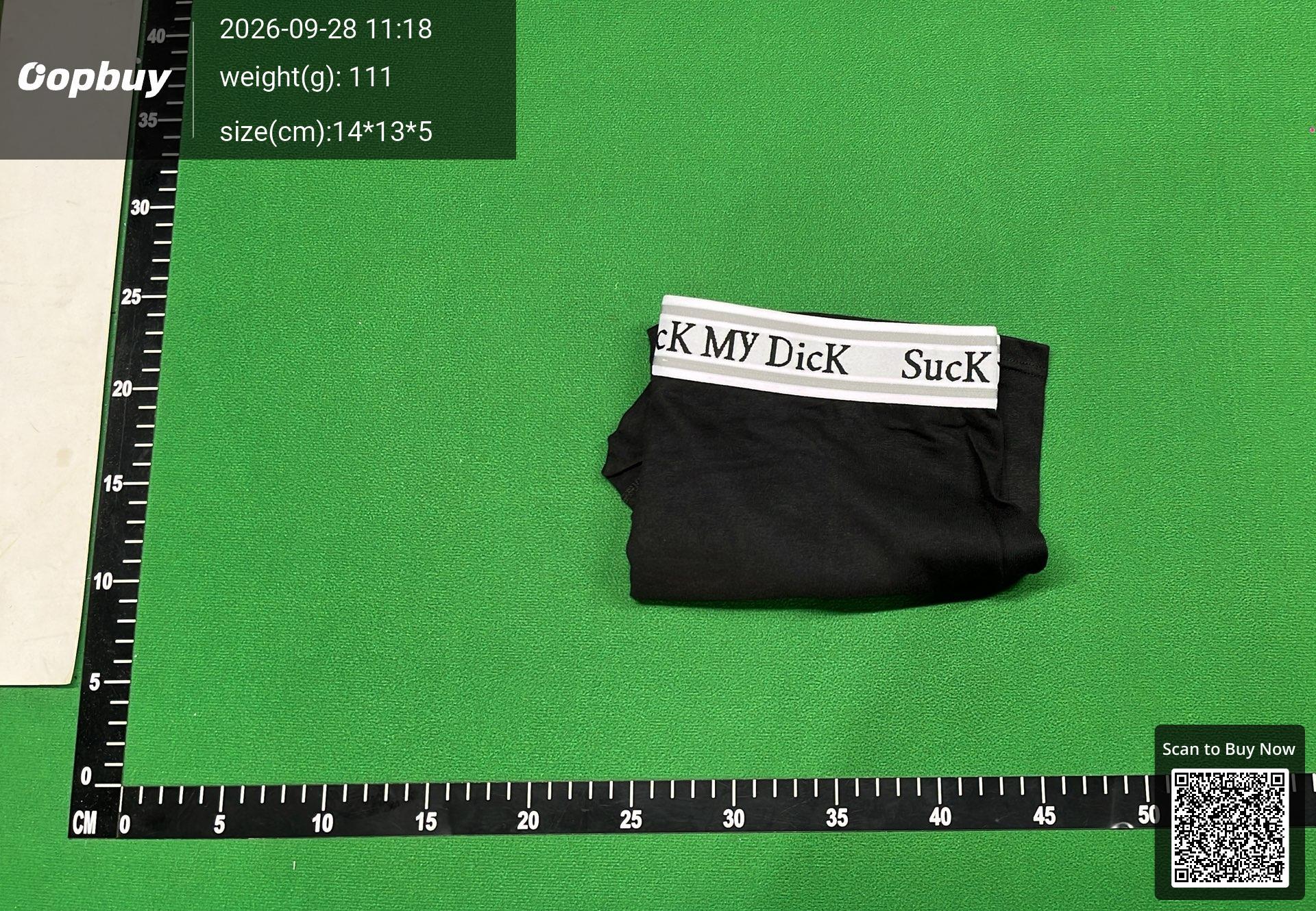 Foto QC 4 de Other Underwear Cotton Boxer Briefs Black White Grey