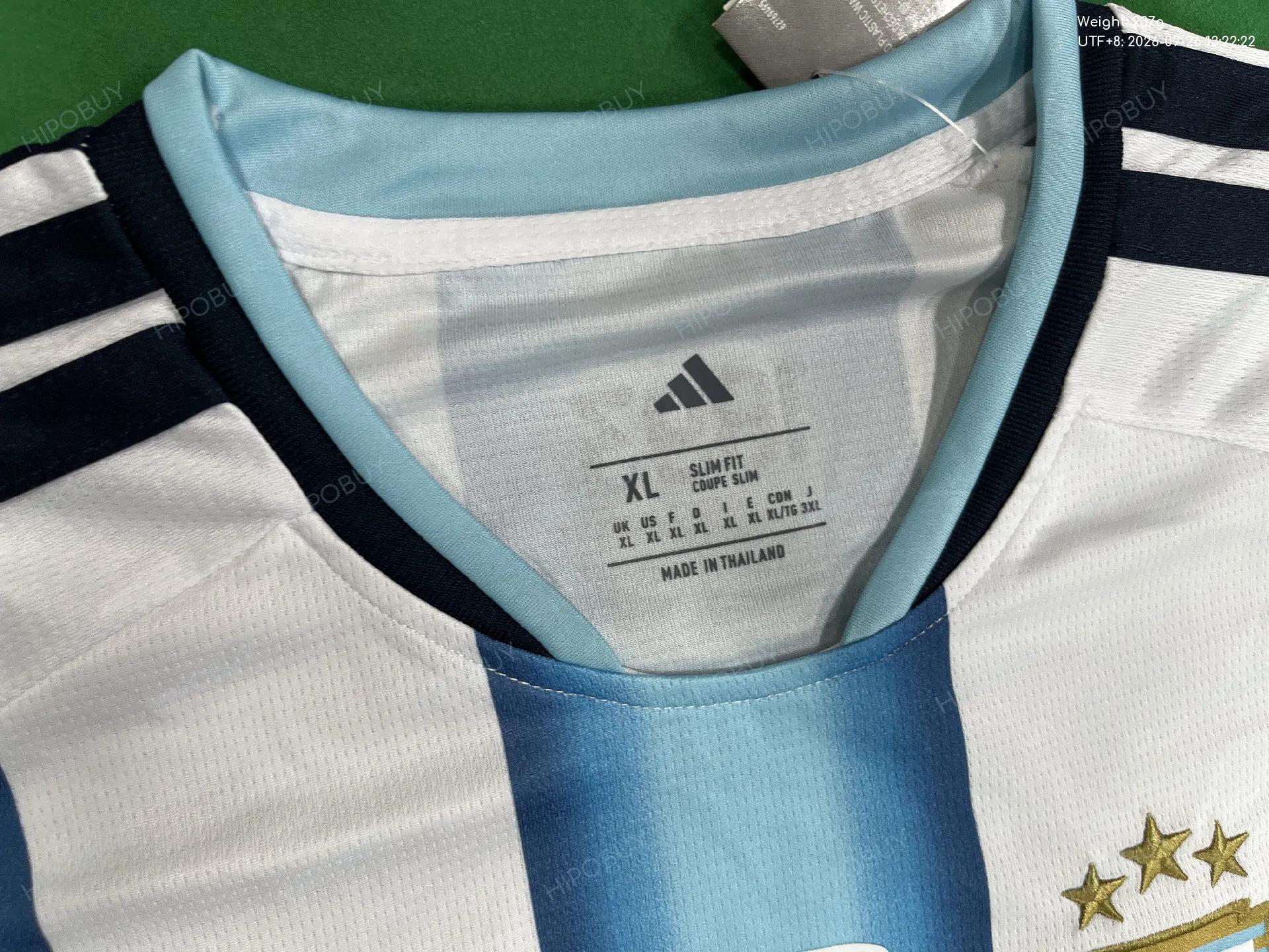 Foto QC 1 de adidas x Argentina 2024 Home Jersey White/Light Blue