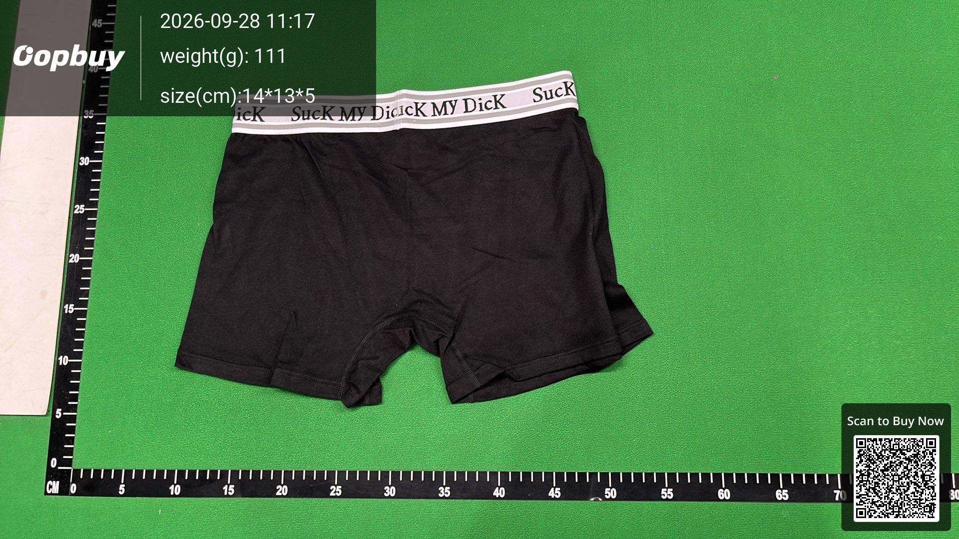 Foto QC 3 de Other Underwear Cotton Boxer Briefs Black White Grey