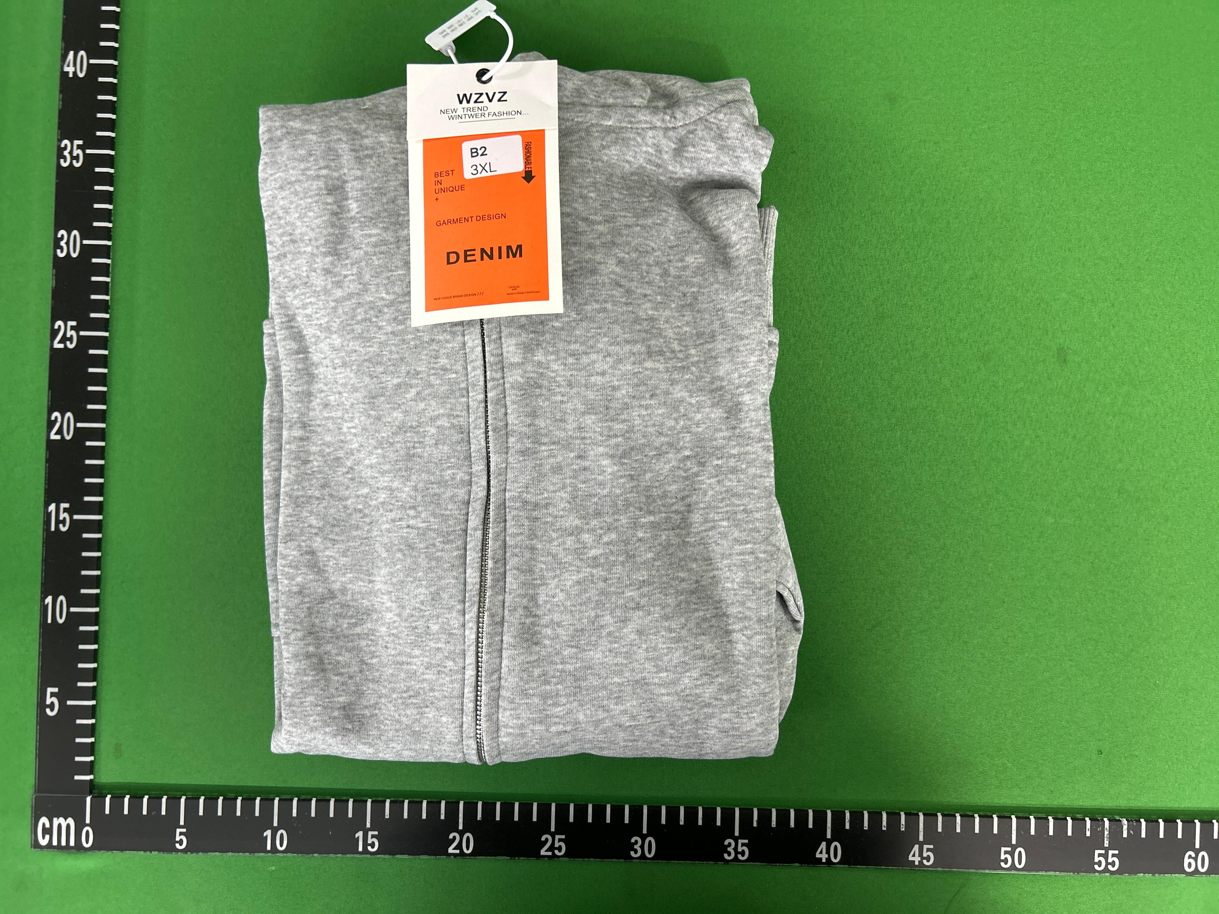 Foto QC 5 de Other Hoodie Jacket Double Zipper Black