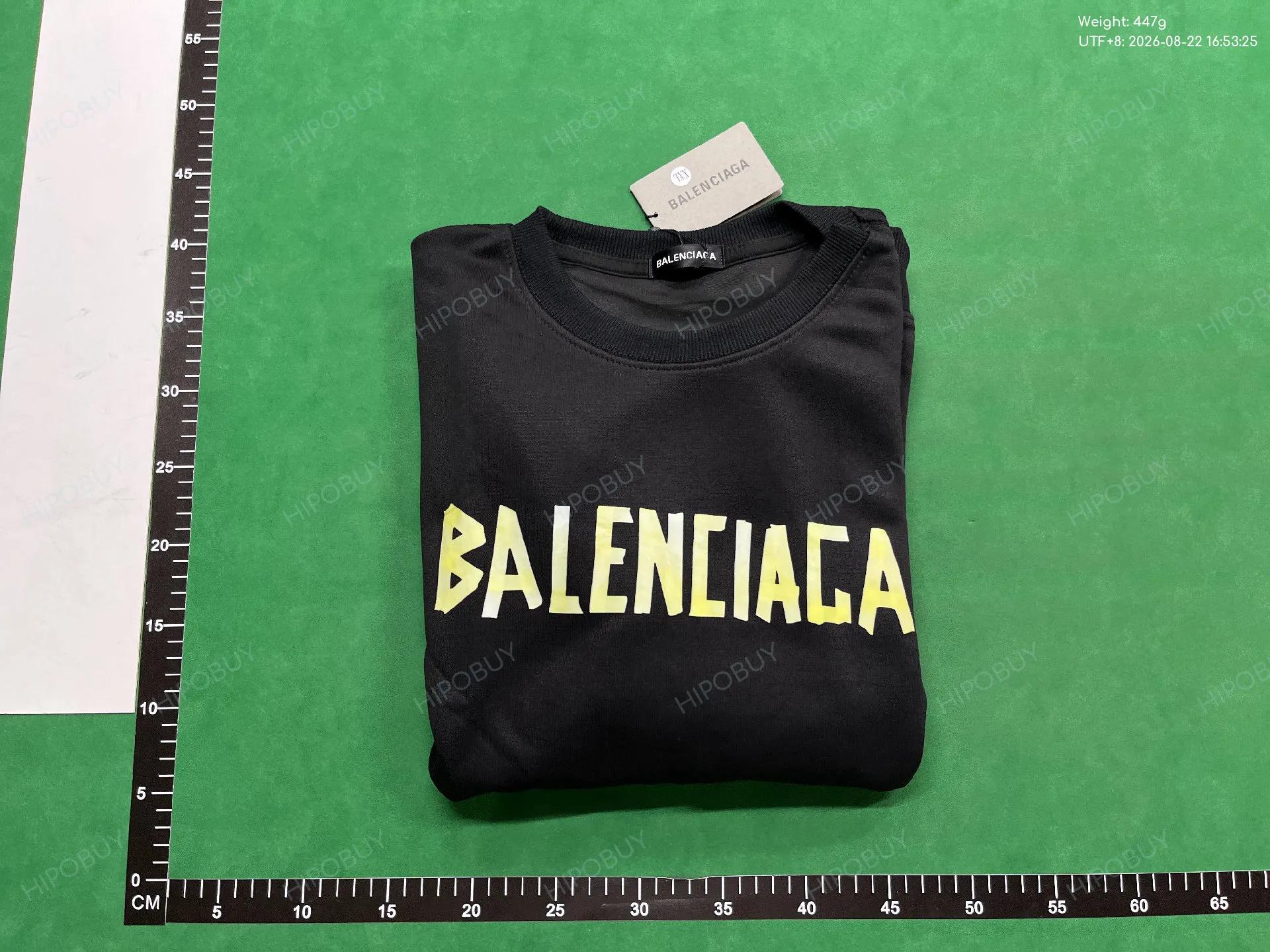 Foto QC 4 de Balenciaga 3B Sports Icon Crewneck Sweater Black