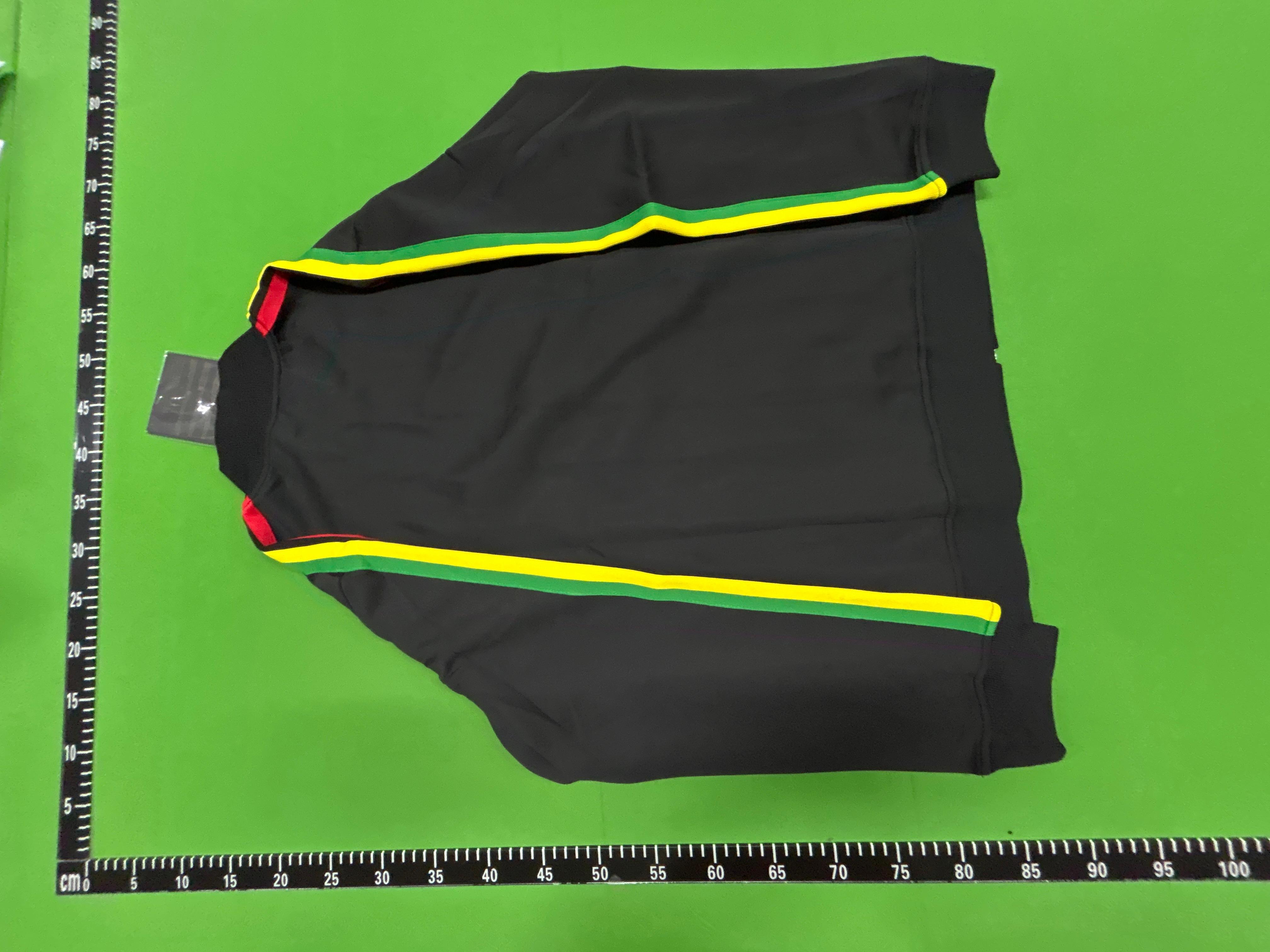Foto QC 3 de Palm Angels Classic Track Jacket Striped Webbing Black