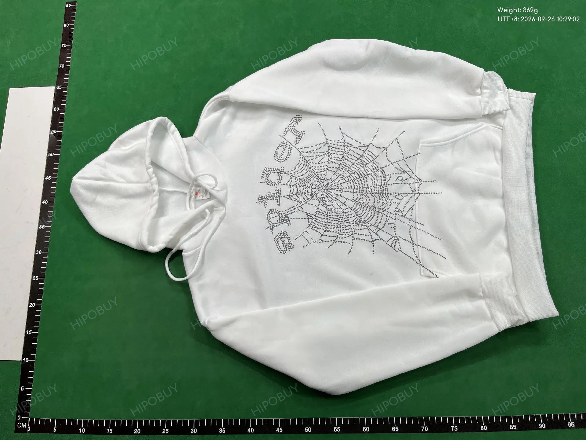 Foto QC 2 de Sp5der Hoodie Arched Logo Red