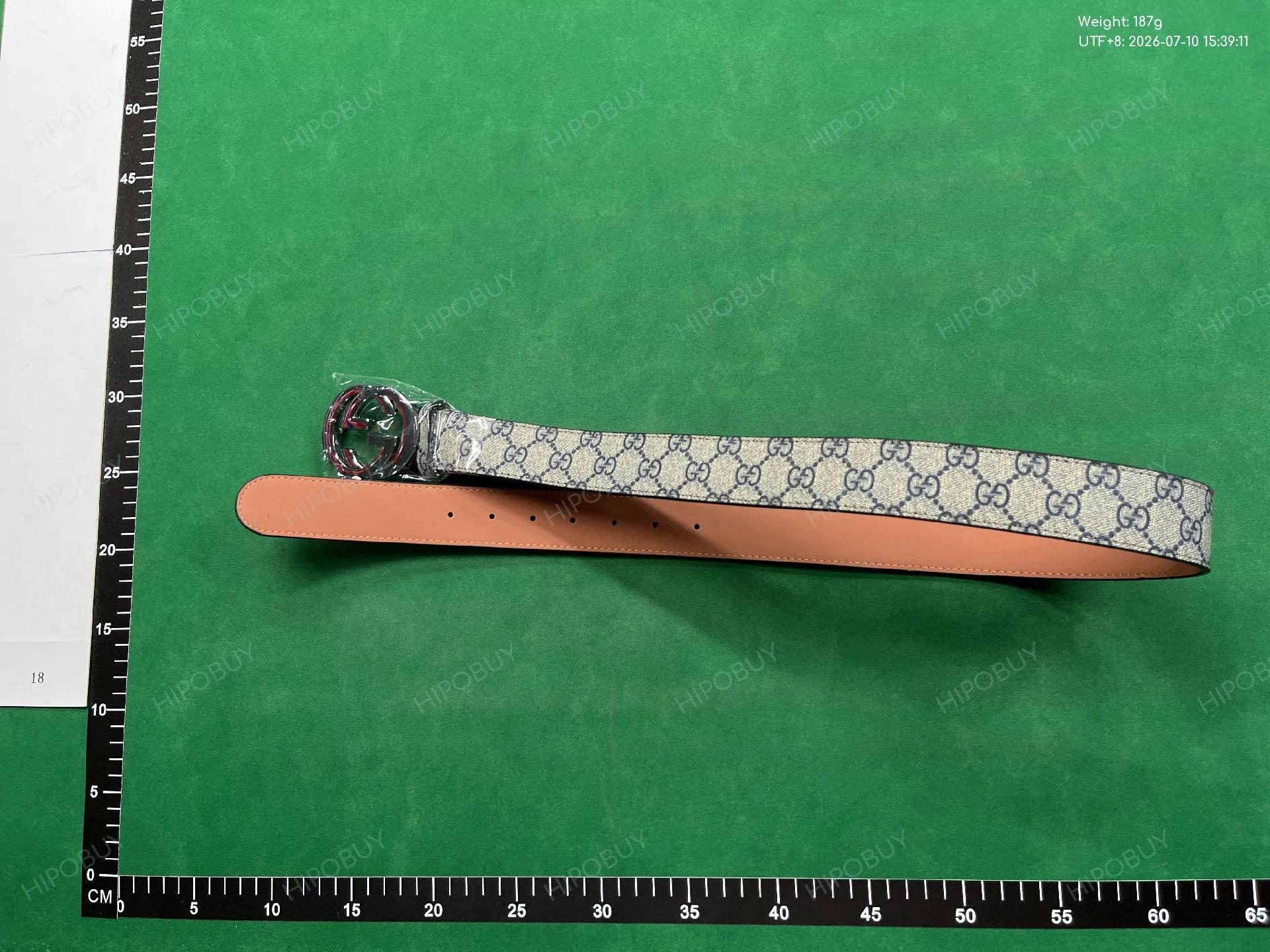 Foto QC 2 de Gucci Interlocking G Belt Black Gucci Signature Leather