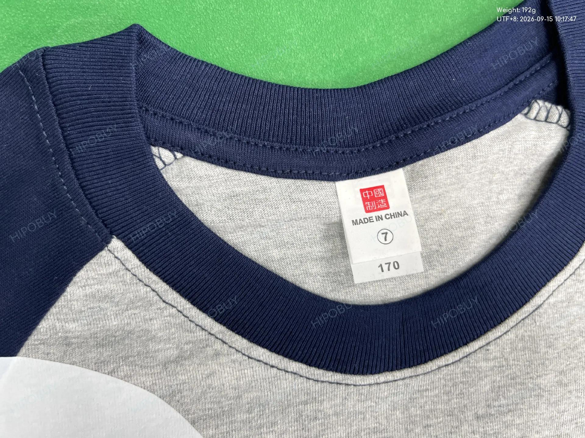 Foto QC 1 de Other T-shirt Big M Seagull Logo Spliced Grey Black