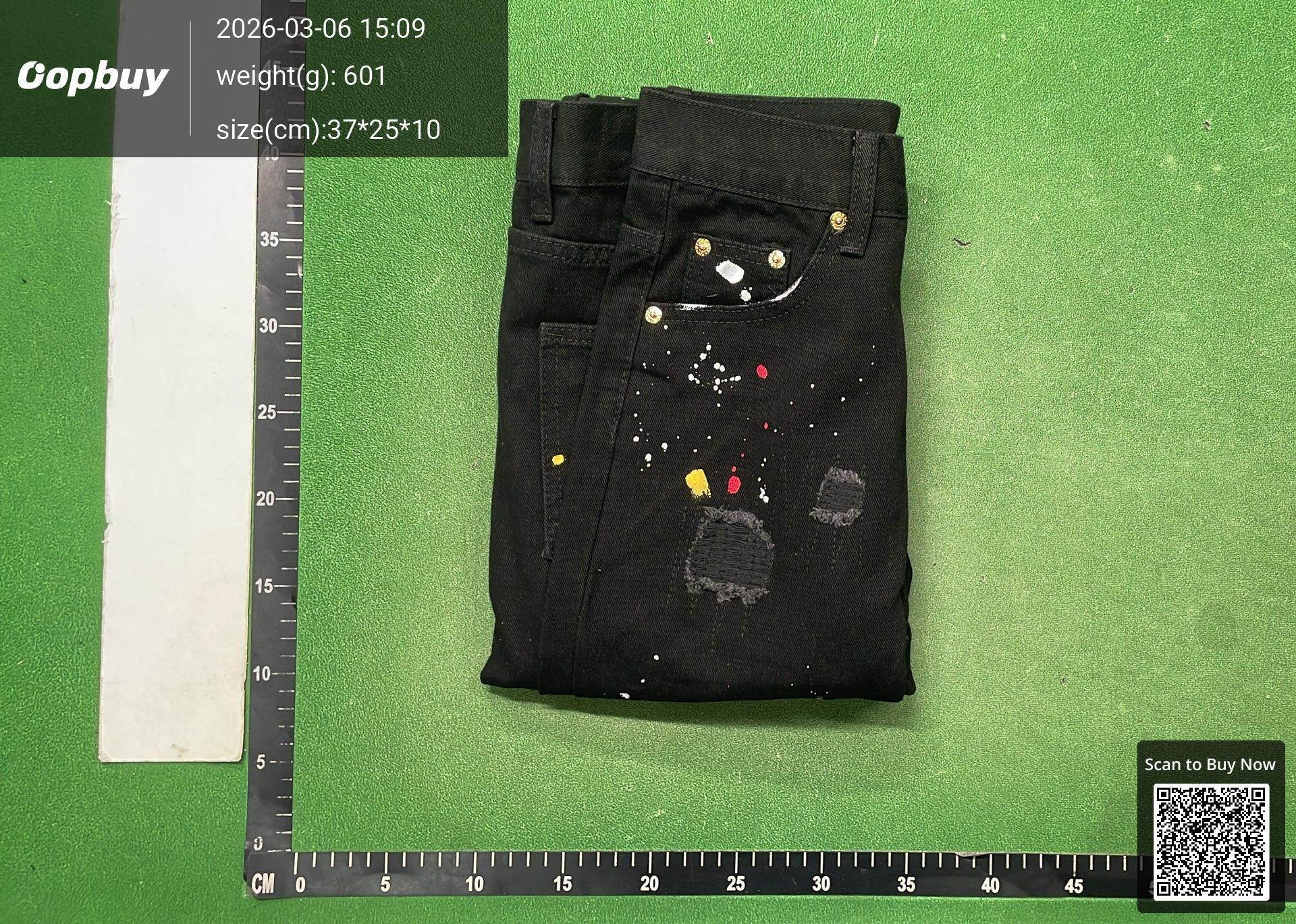Foto QC 4 de Evisu Jeans Seagull Flower Black