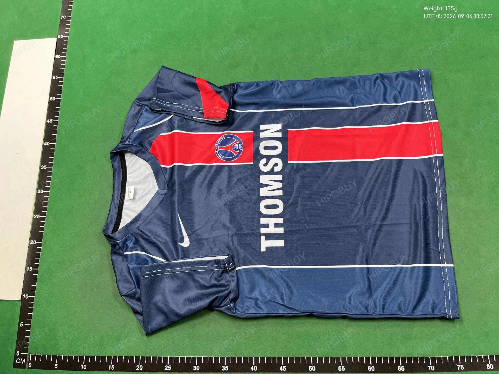 Foto QC 6 de Nike x Paris Saint-Germain 2025 Fleur-de-lis Print Jersey Navy/Red