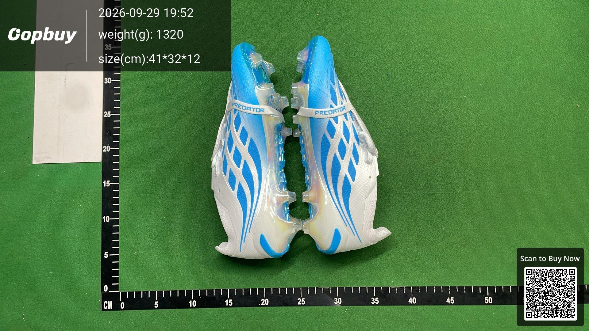 Foto QC 4 de Unbranded Soccer Cleats Knit Low-Top FG Black