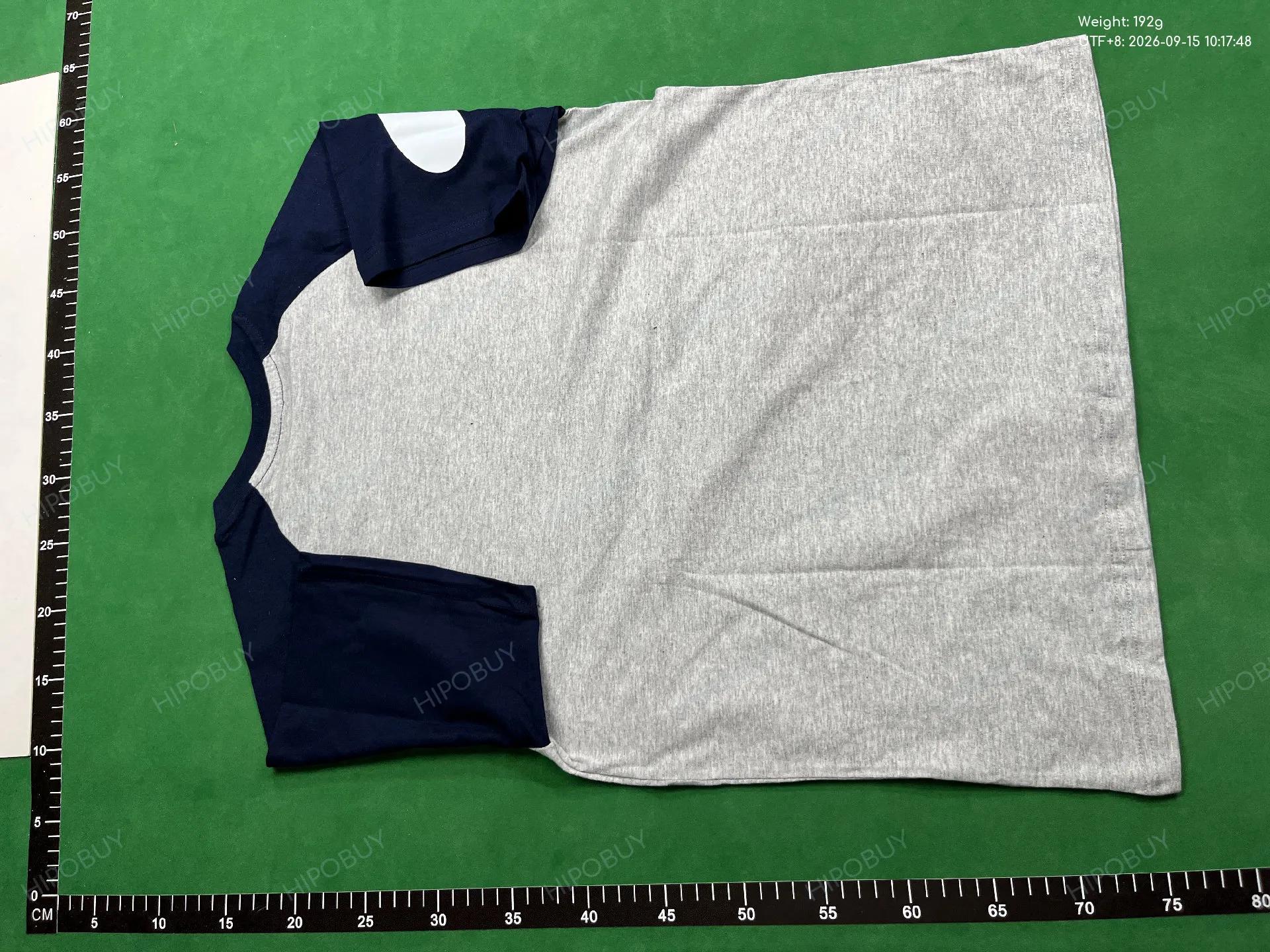 Foto QC 3 de Other T-shirt Big M Seagull Logo Spliced Grey Black