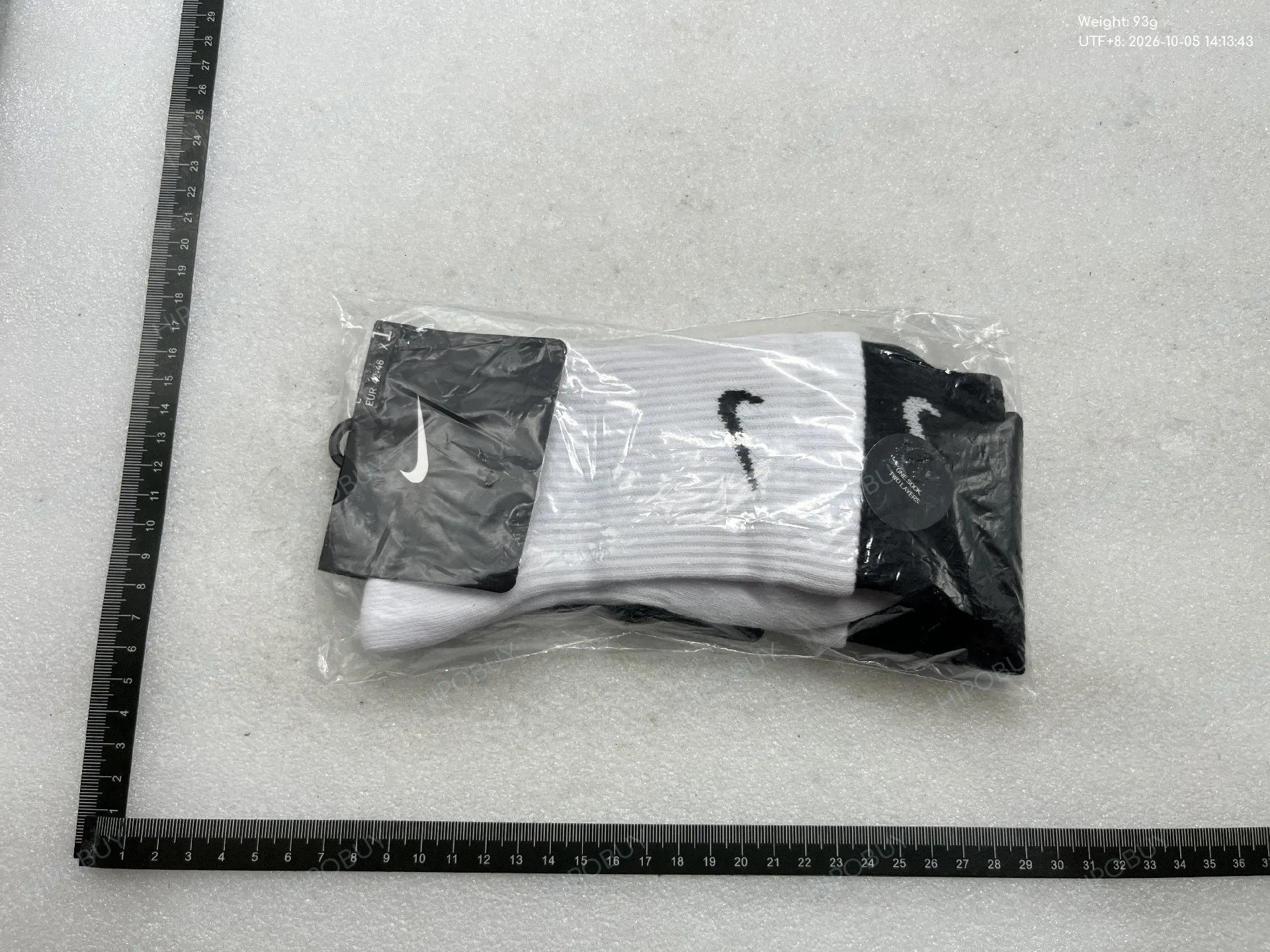 Foto QC 6 de Nike Crew Socks Double Layer Cushioned Pink Cream