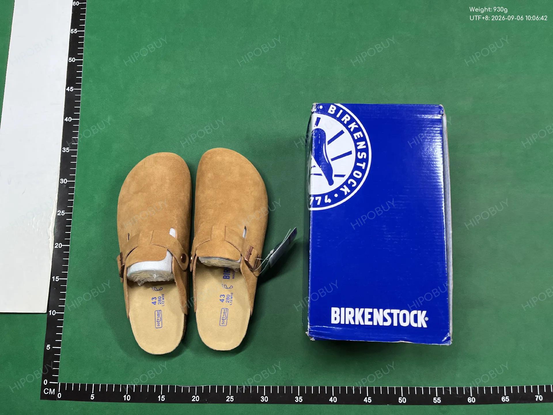 Foto QC 1 de Birkenstock Boston Suede Soft Footbed