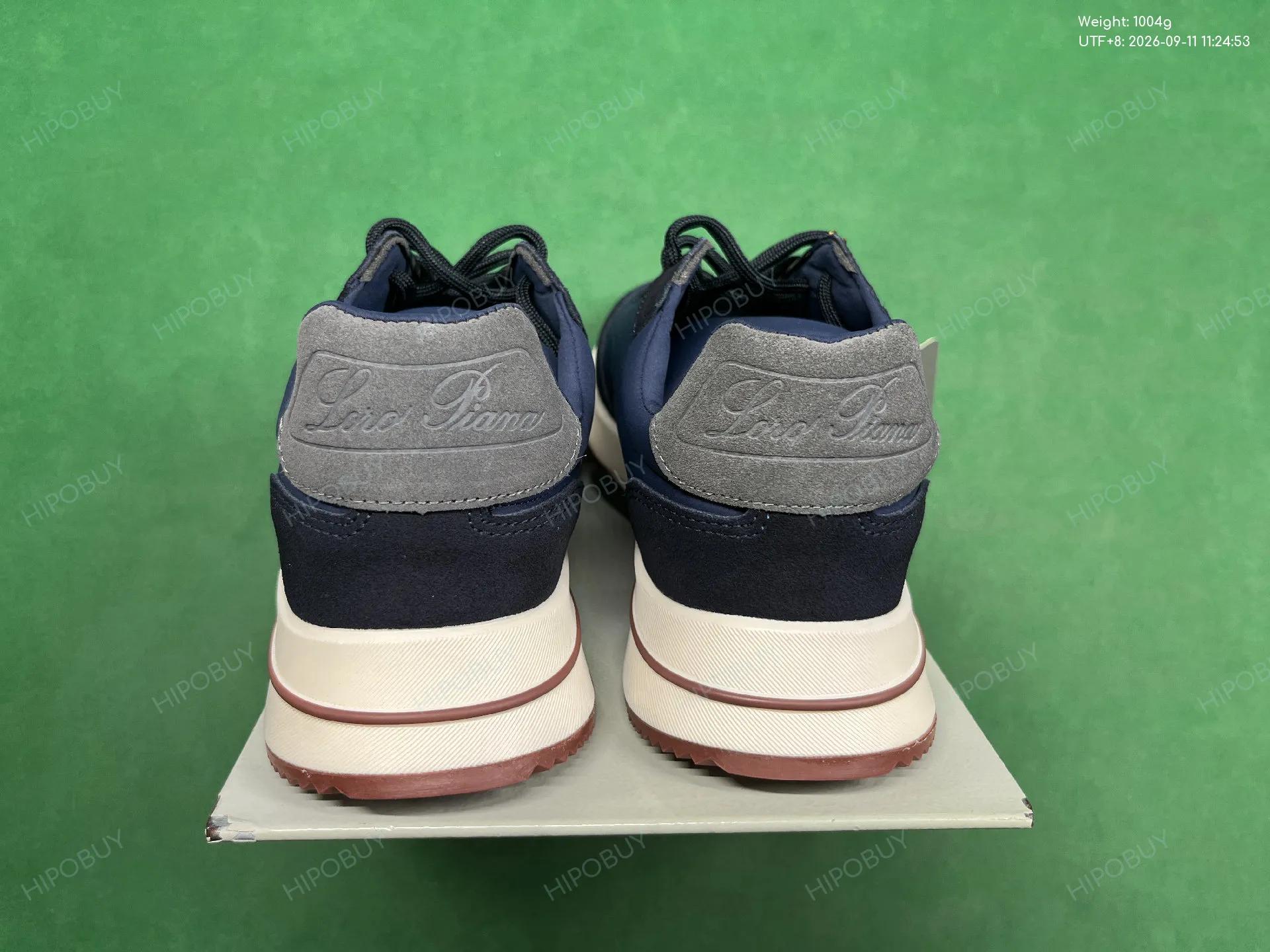 Foto QC 3 de Loro Piana Weekend Walk Shell Navy Blue