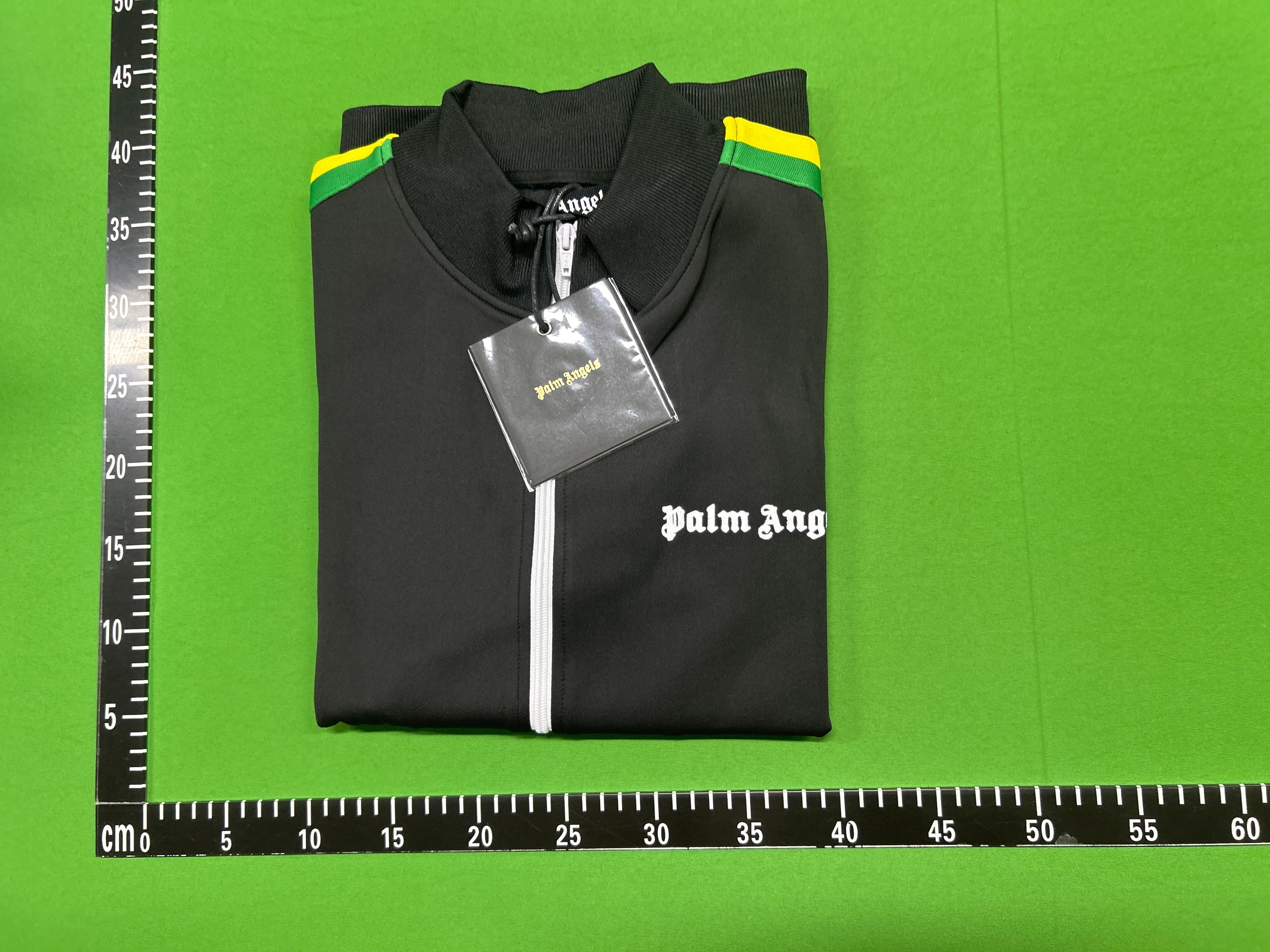 Foto QC 1 de Palm Angels Classic Track Jacket Striped Webbing Black