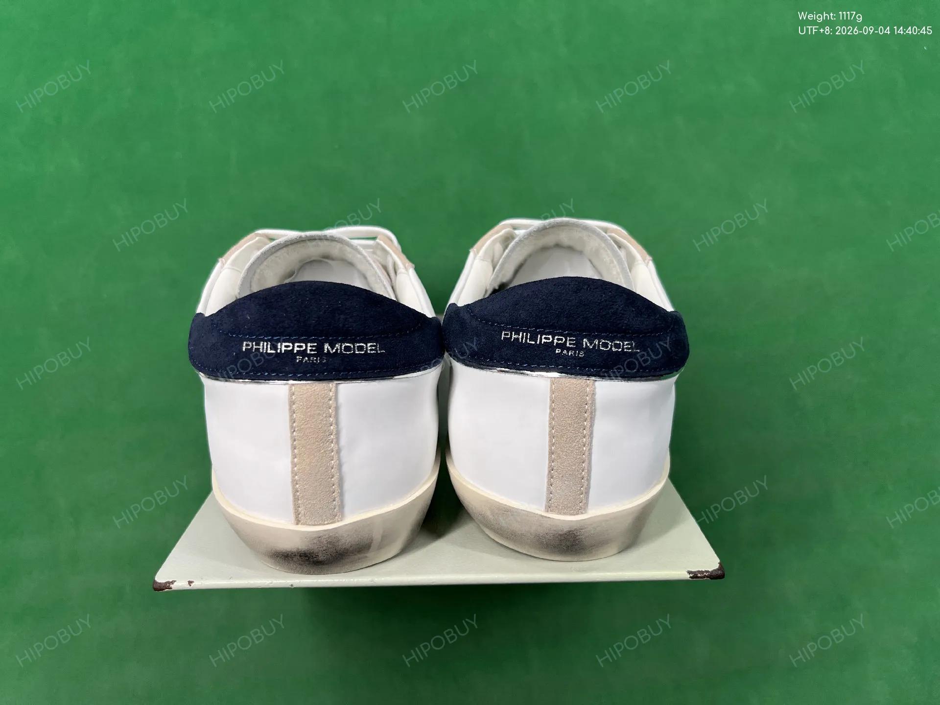 Foto QC 3 de Philippe Model Paris Low White Navy