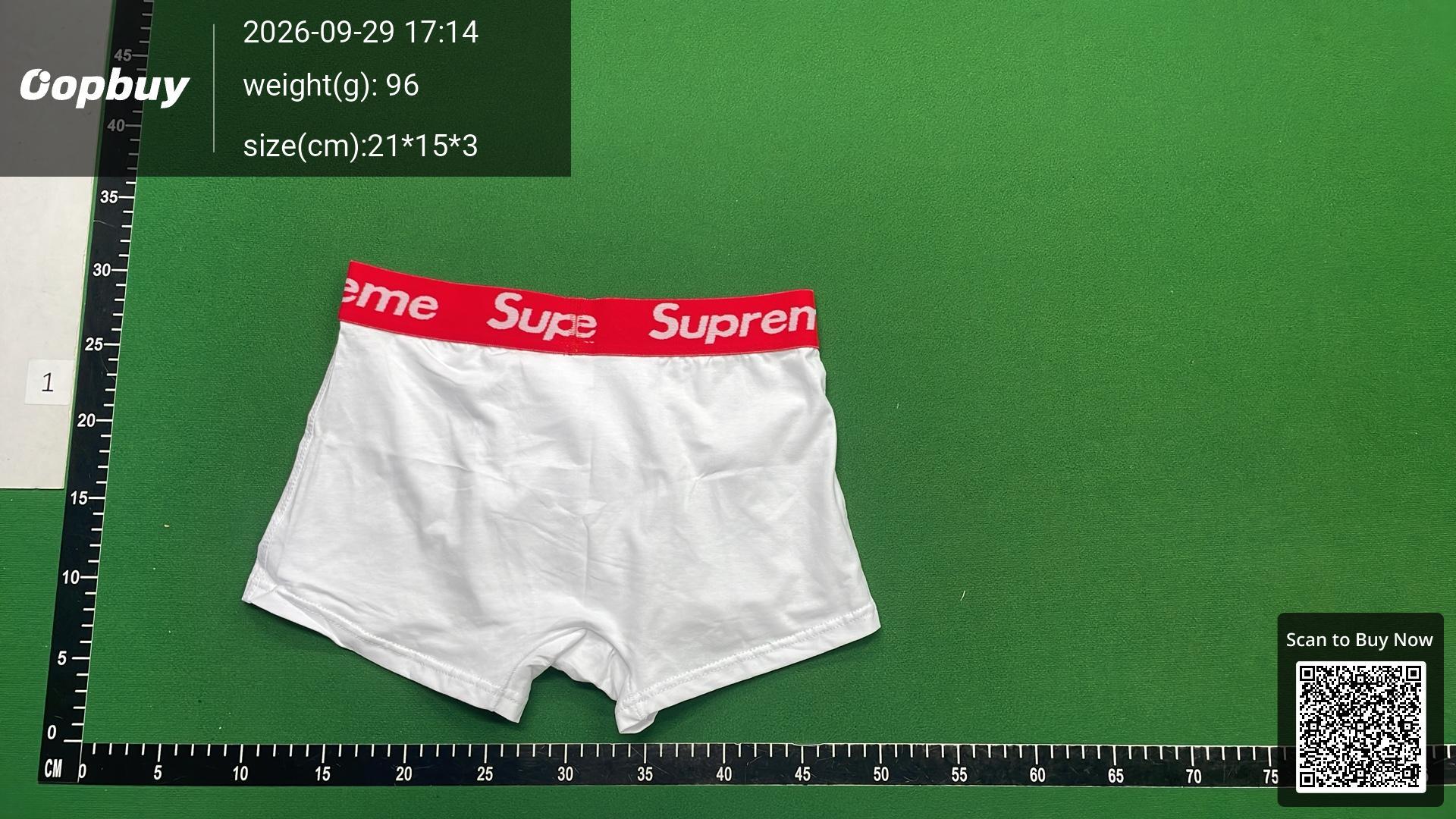 Foto QC 3 de Supreme Underwear Boxer Briefs Multicolor