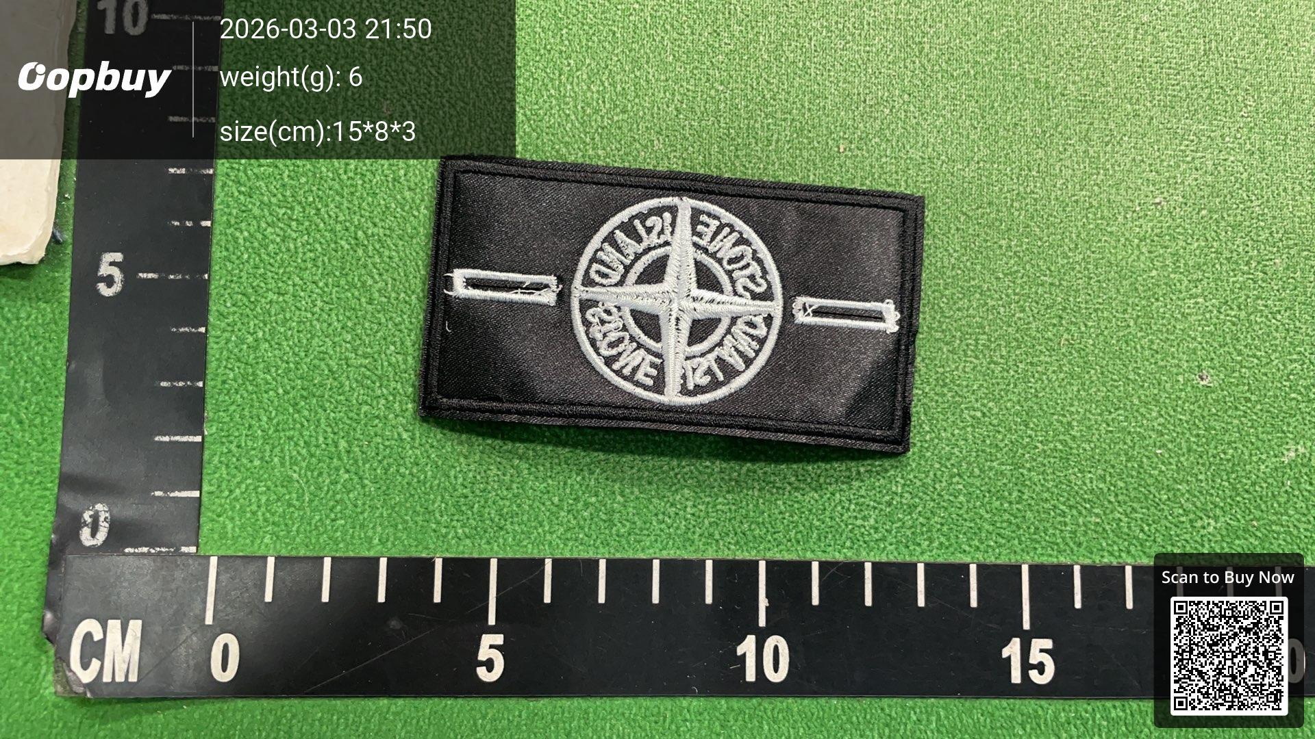 Foto QC 4 de Stone Island Badge Patch Green