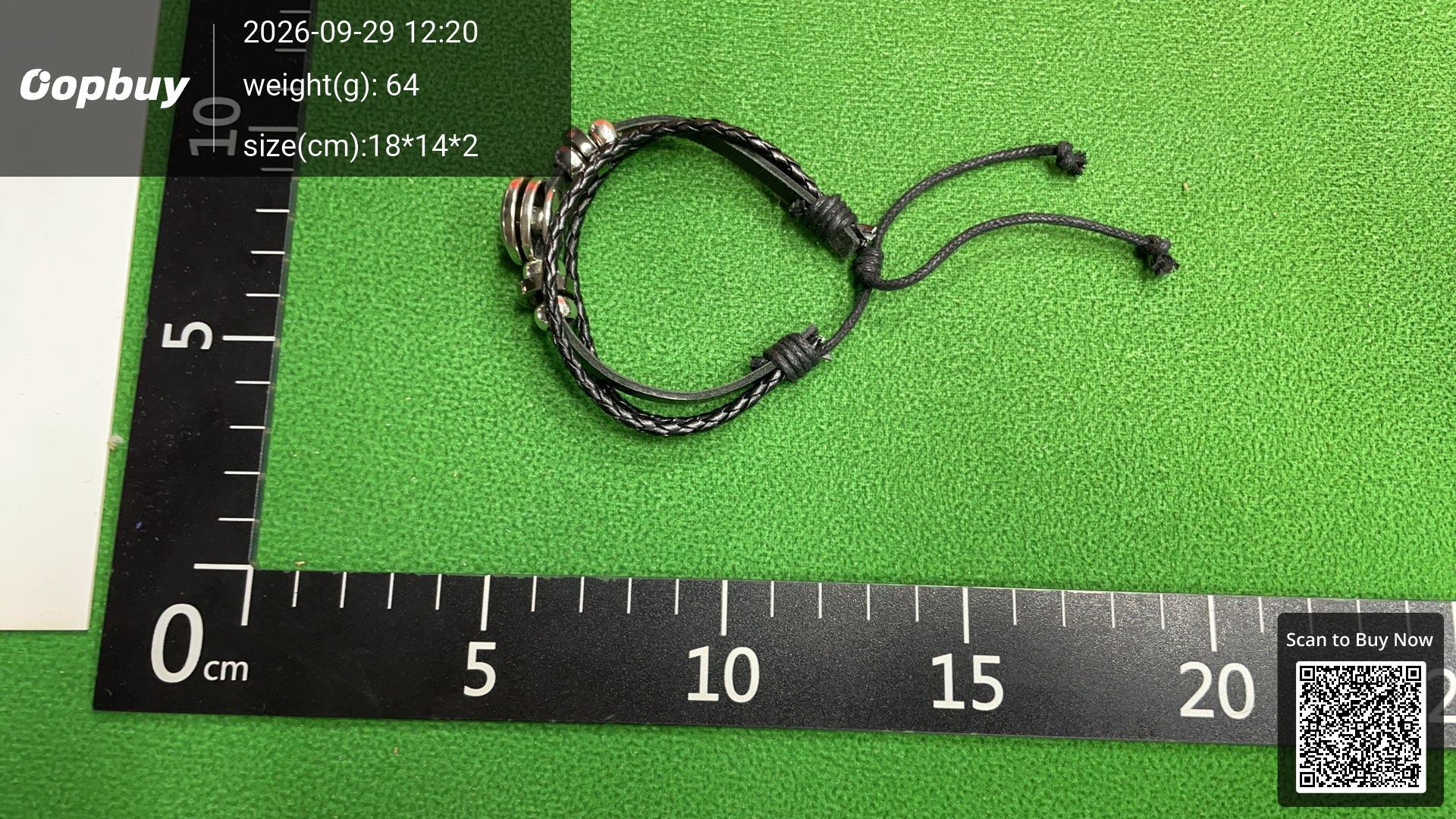 Foto QC 1 de Undercover Vortex Bracelet Metal Black